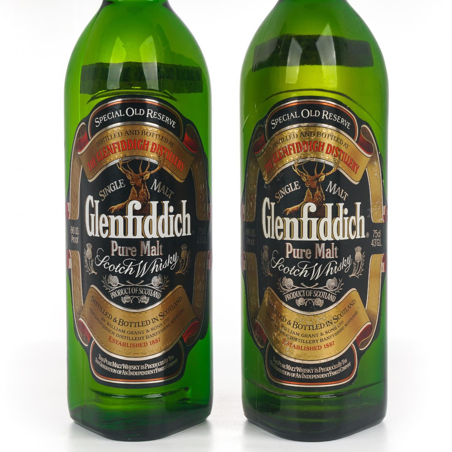 Glenfiddich 格兰菲迪 Pure Malt 750ml*2瓶组