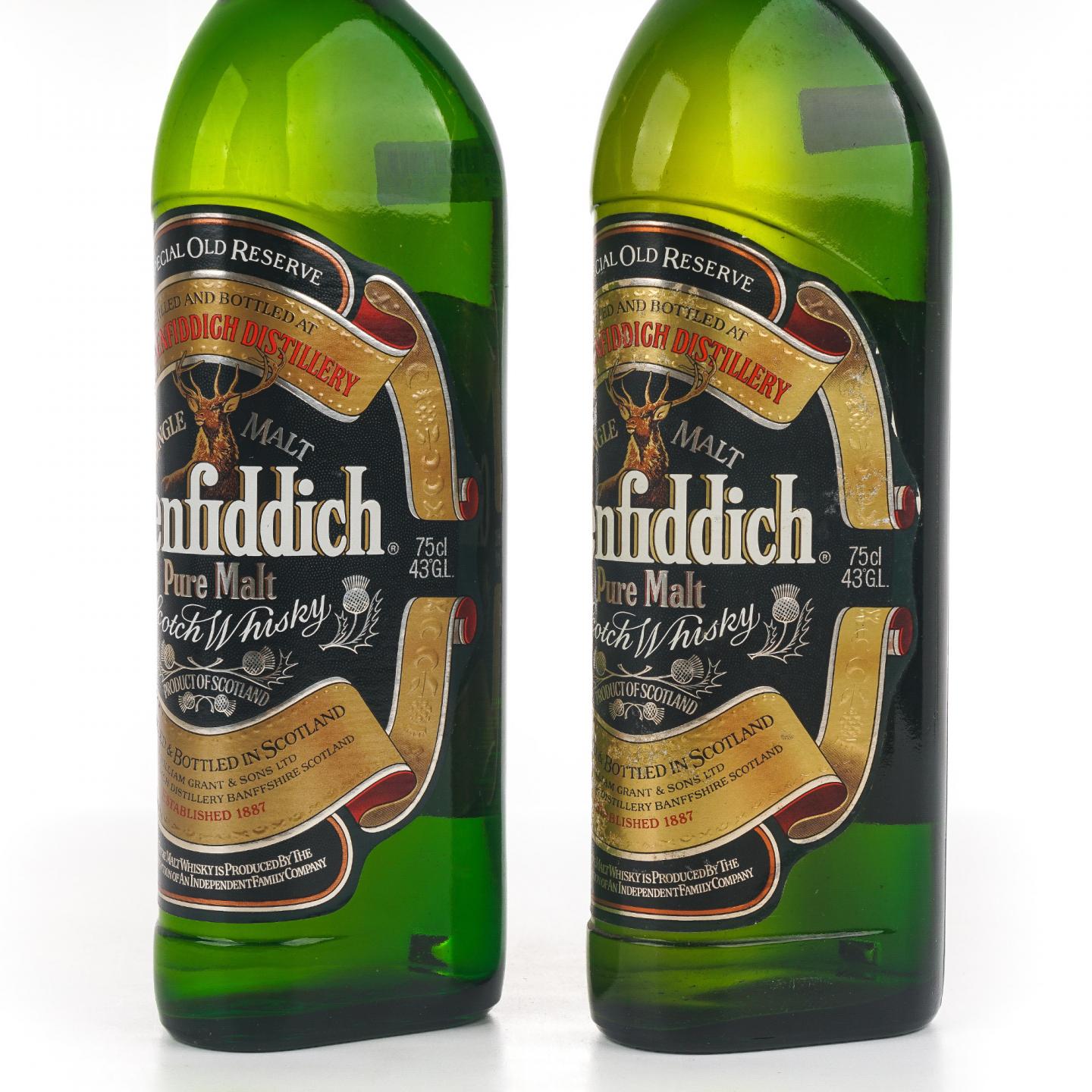 Glenfiddich 格兰菲迪 Pure Malt 750ml*2瓶组