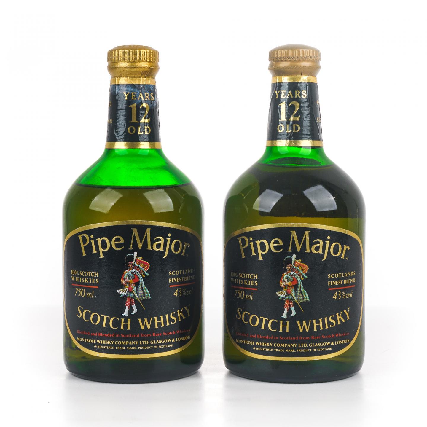 Pipe Major 12年 苏格兰调和威士忌 750ml*2瓶组