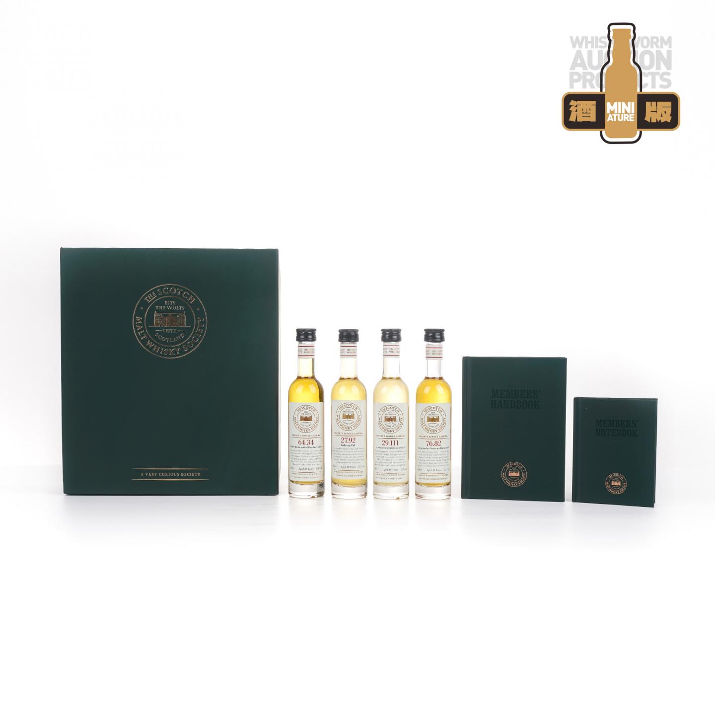 【酒版】SMWS 64.34/27.92/29.111/76.82 100ml 4支组 礼盒