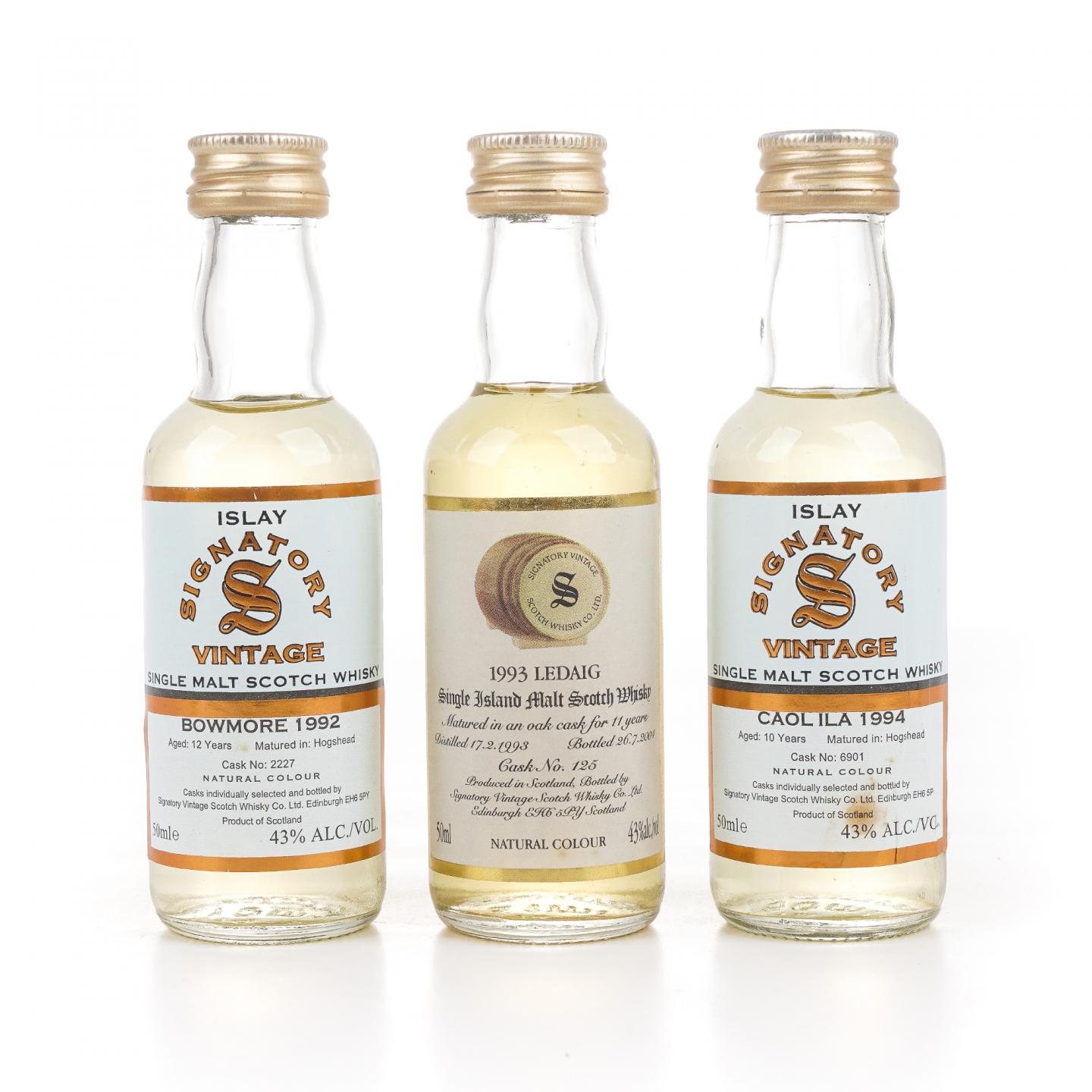 【酒版】Signatory Vintage 圣弗力 年份臻藏 50ml*6瓶组