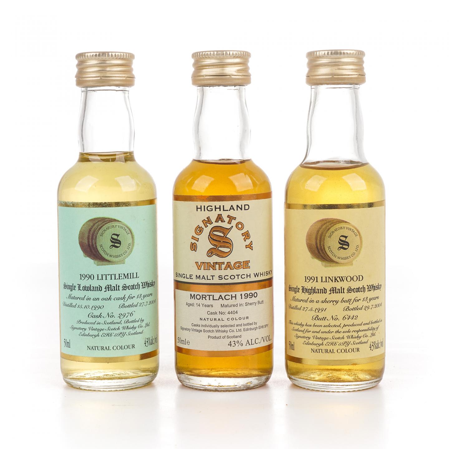【酒版】Signatory Vintage 圣弗力 年份臻藏 50ml*6瓶组