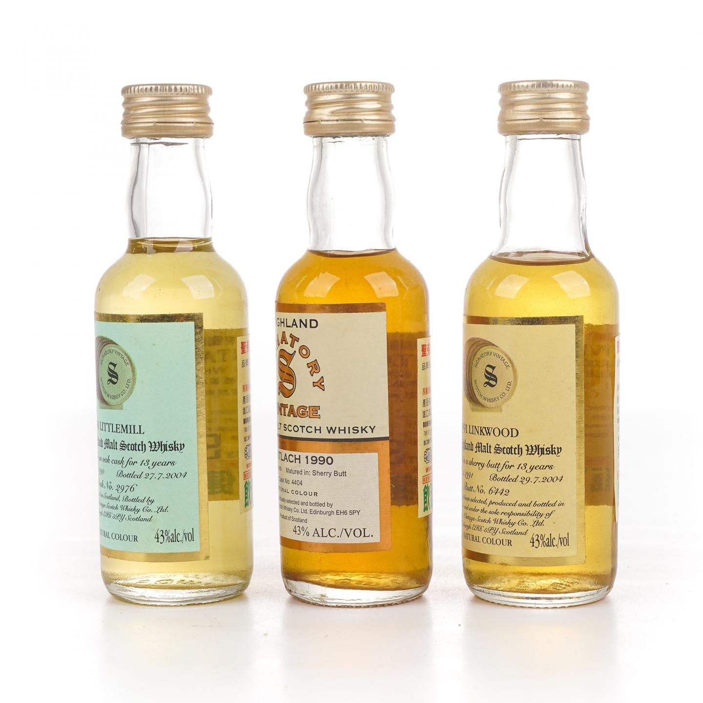 【酒版】Signatory Vintage 圣弗力 年份臻藏 50ml*6瓶组