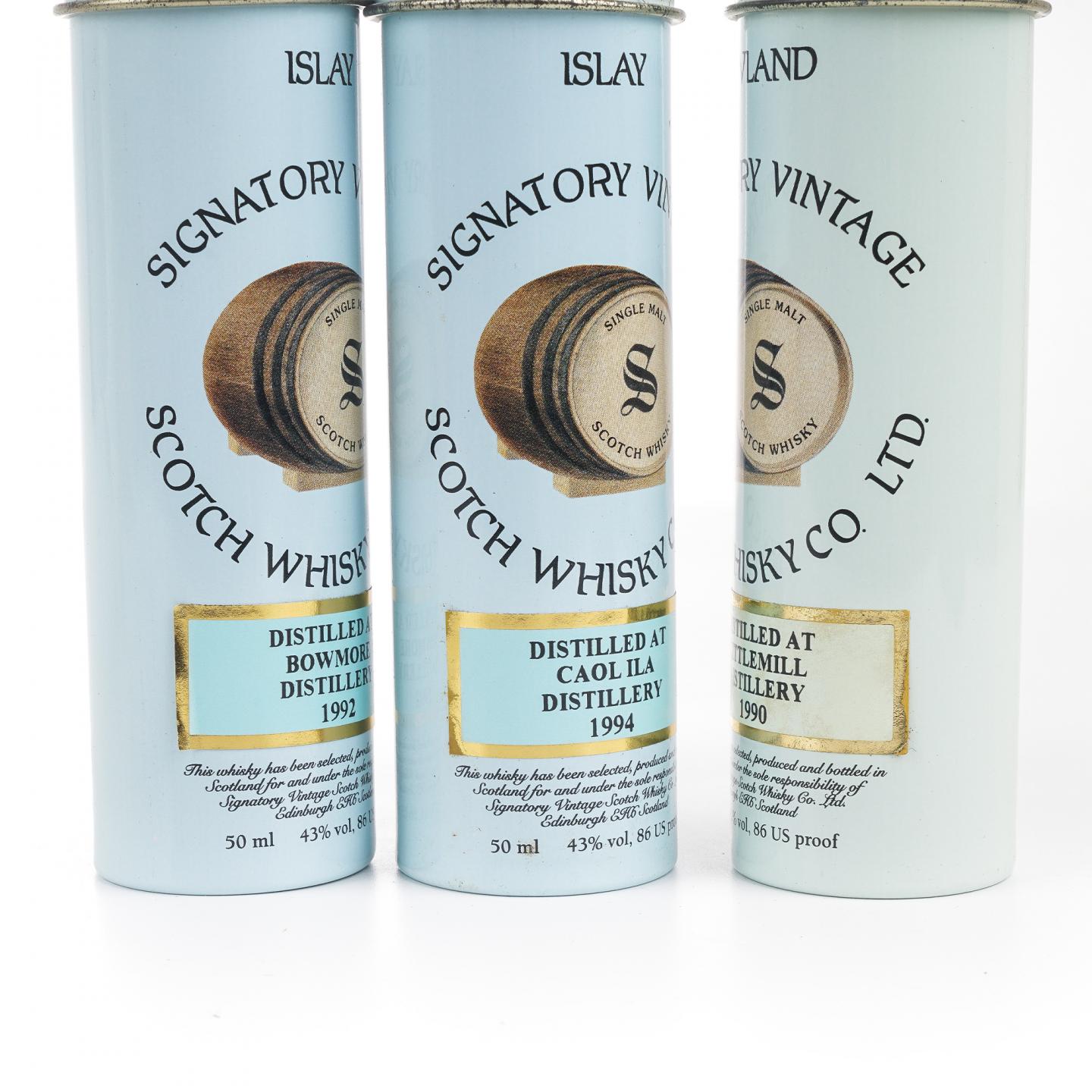 【酒版】Signatory Vintage 圣弗力 年份臻藏 50ml*6瓶组