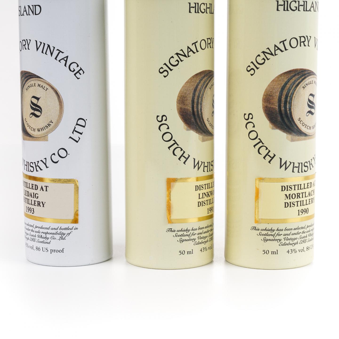 【酒版】Signatory Vintage 圣弗力 年份臻藏 50ml*6瓶组