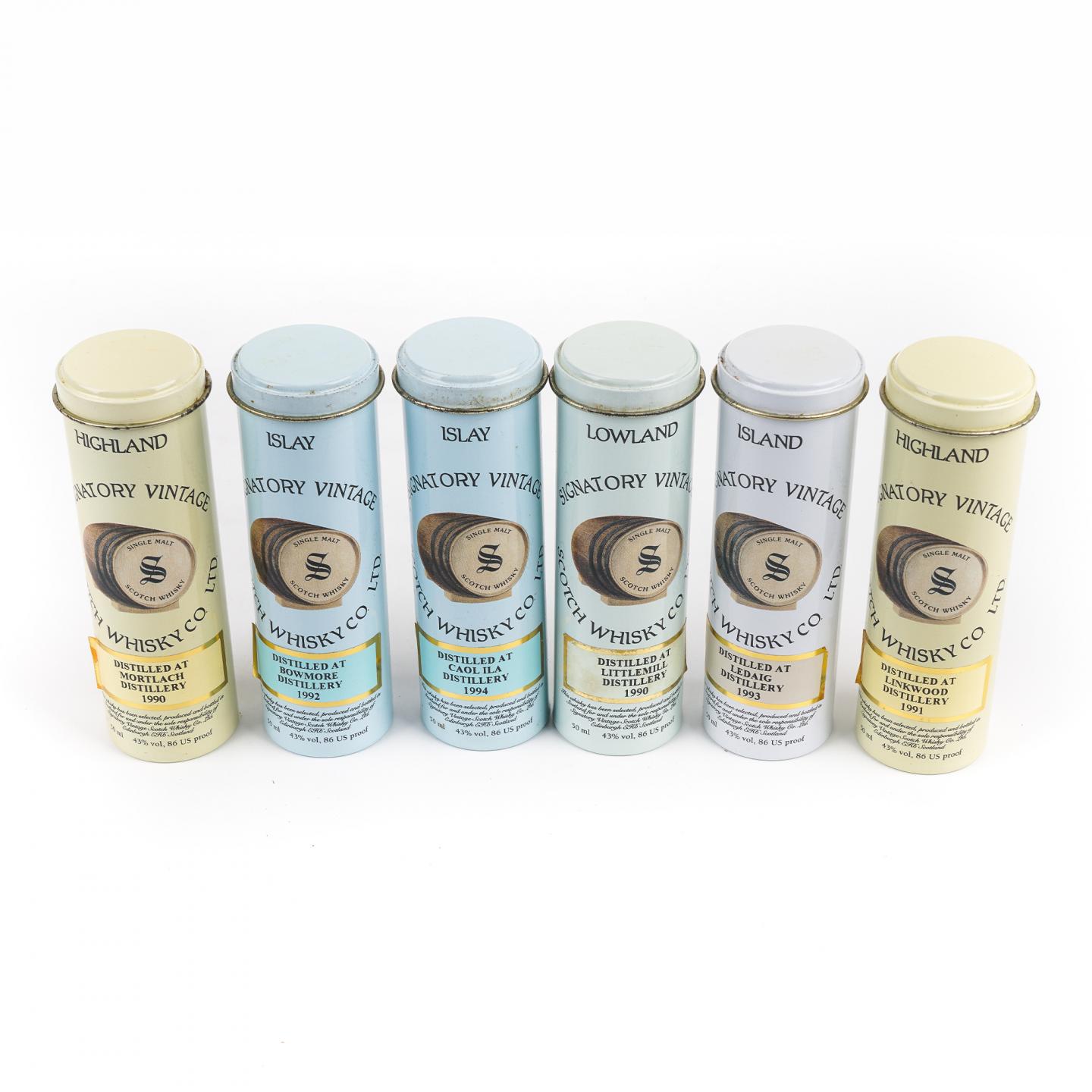 【酒版】Signatory Vintage 圣弗力 年份臻藏 50ml*6瓶组