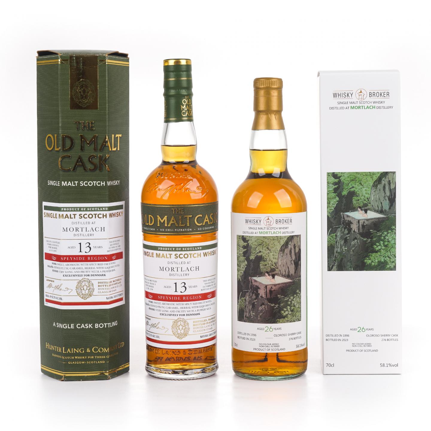 Mortlach 慕赫 13/26年 2瓶组