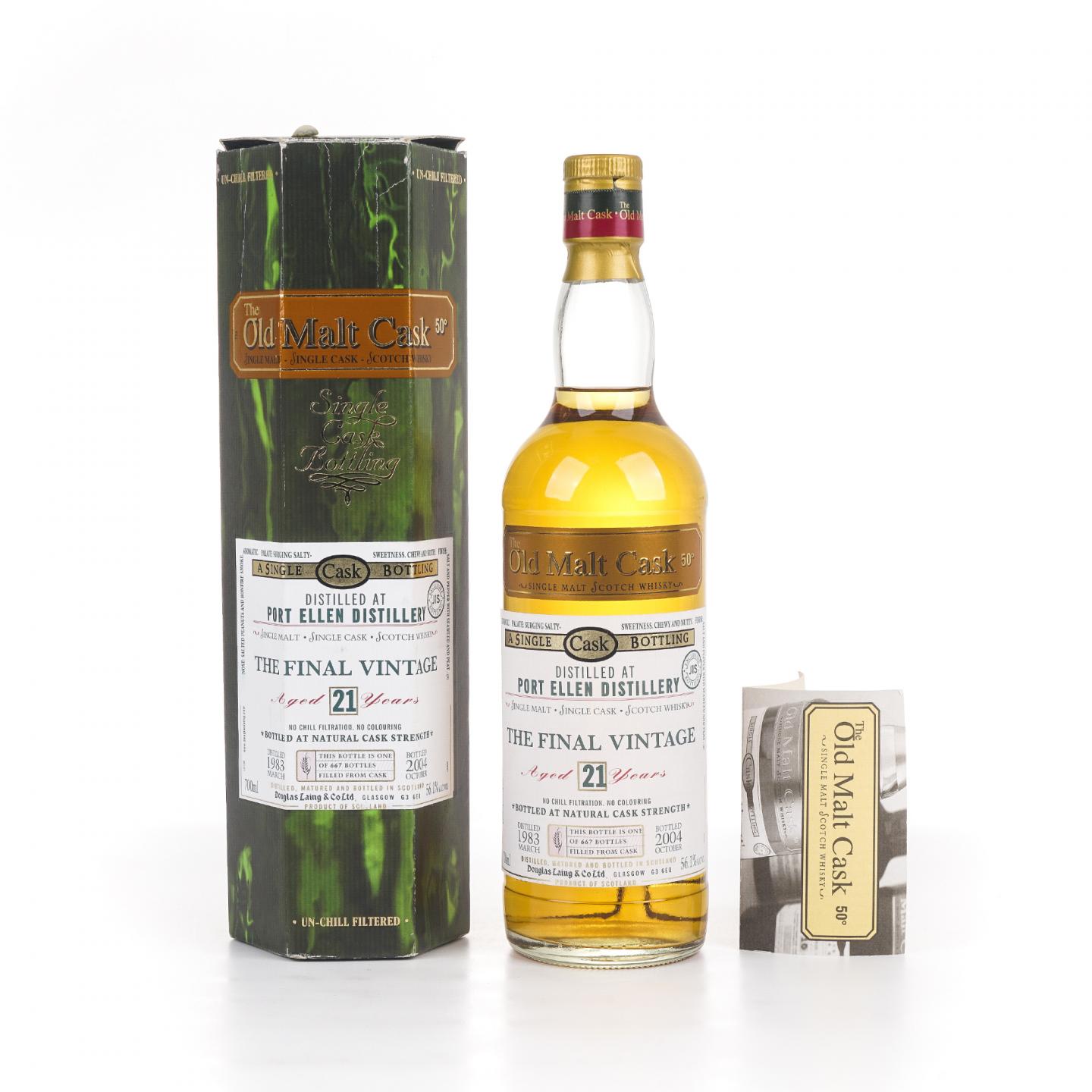 Port Ellen 波特艾伦 21年 1983-2004 DL