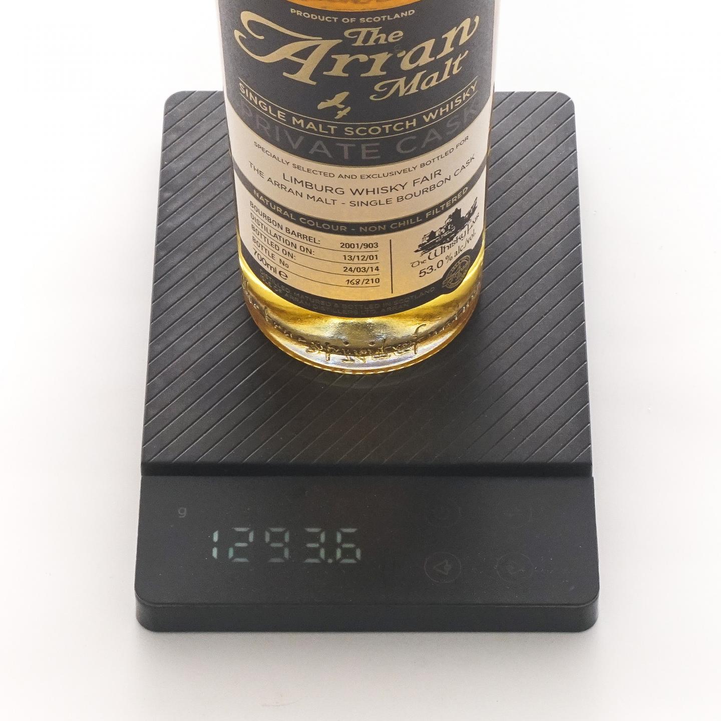 Arran 艾伦 2001-2014 Private Cask