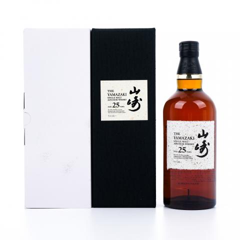 山崎 25年 新版 700ml 礼盒