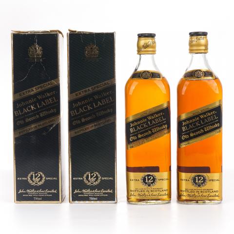 Johnnie Walker 尊尼获加 黑方 12年 Extra Special 750ml 2支组