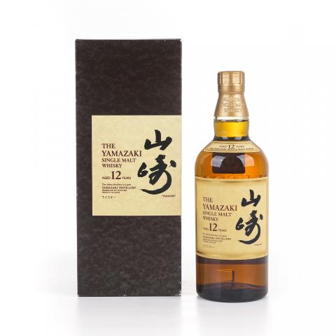 山崎 12年 Single Malt 金花盖