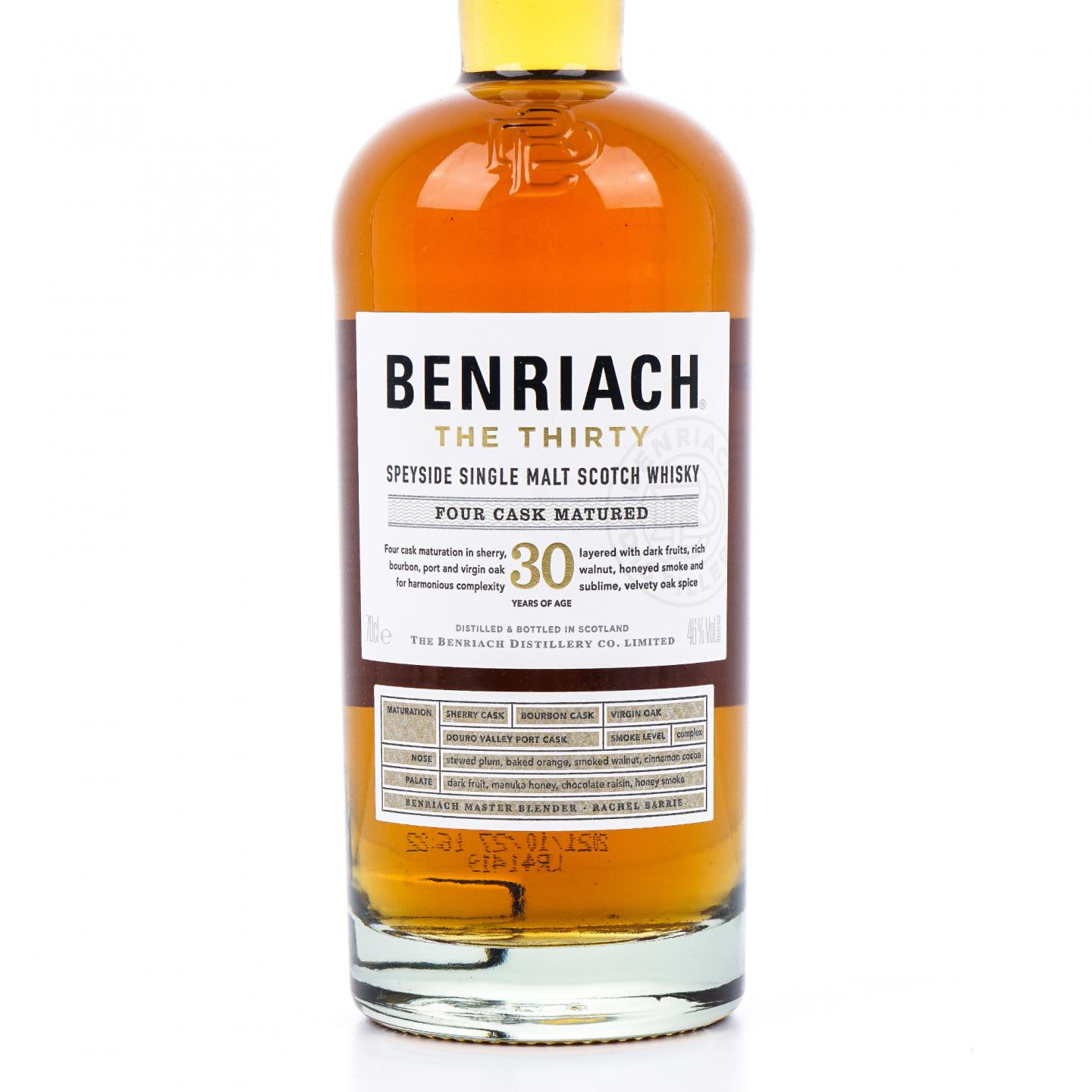 BenRiach 本利亚克 30年 2021 四桶熟成