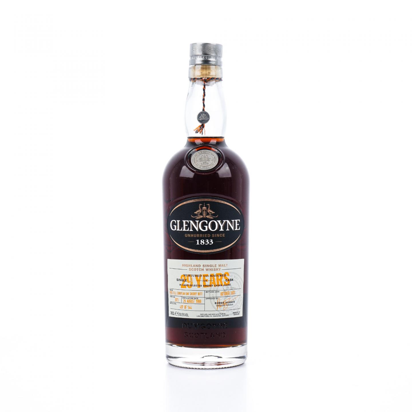 Glengoyne 格兰哥尼 29年 1988-2017 单桶#873