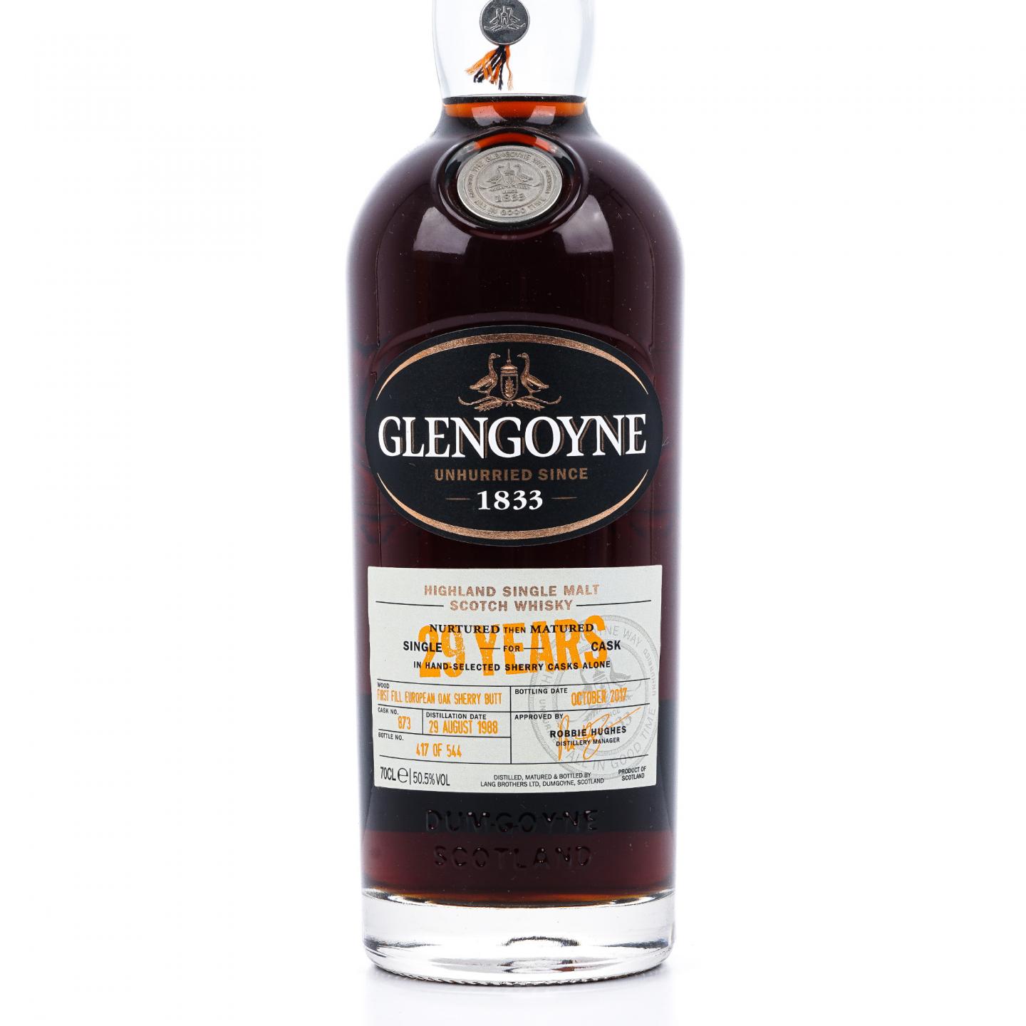Glengoyne 格兰哥尼 29年 1988-2017 单桶#873