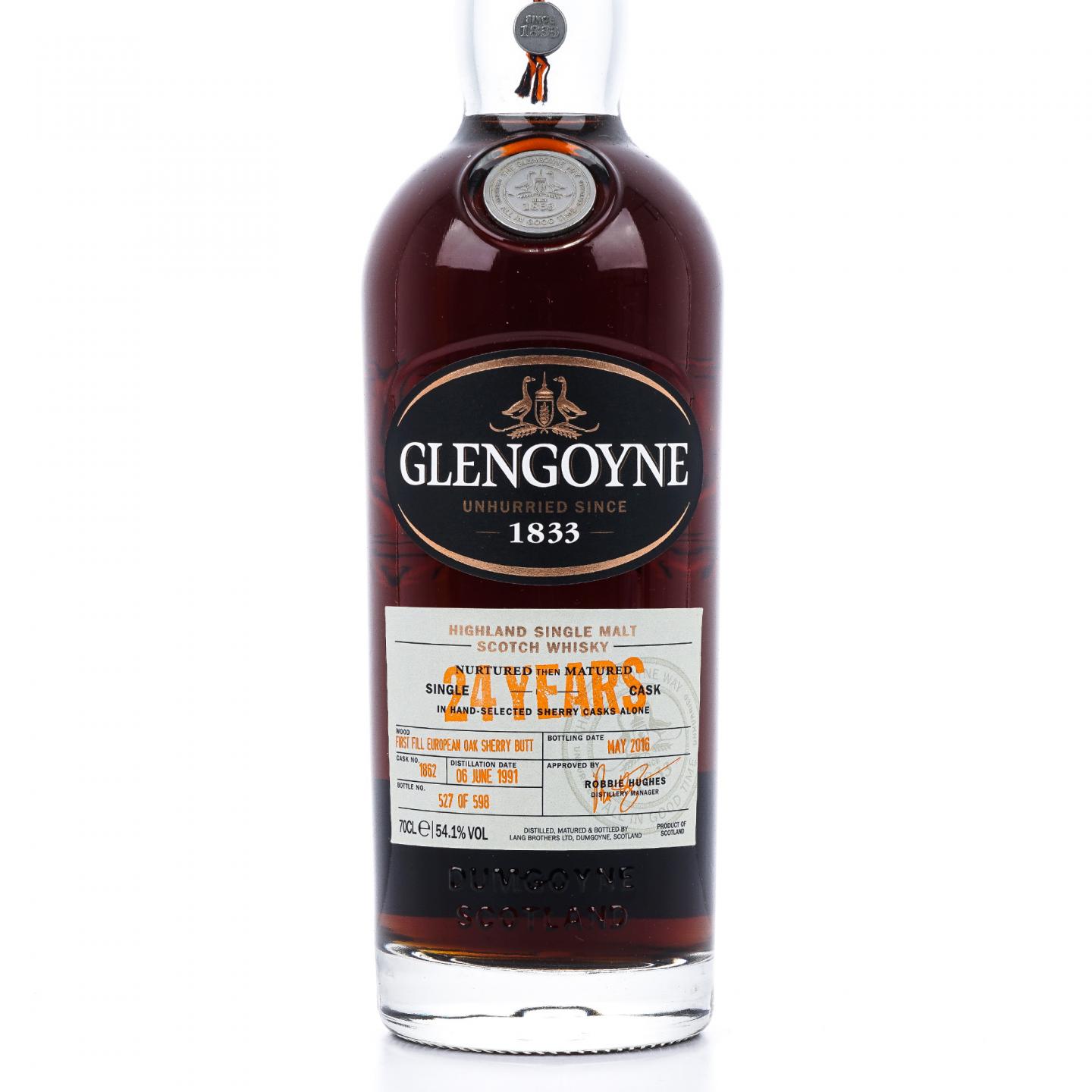 Glengoyne 格兰哥尼 24年 1991-2016 单桶#1862