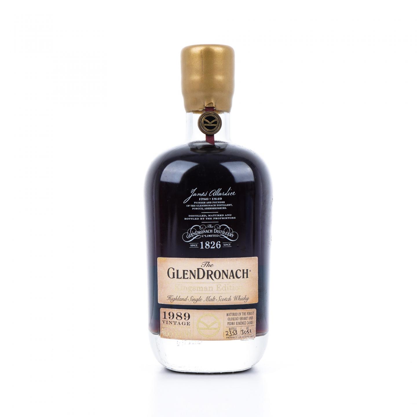 Glendronach 格兰多纳 29年 1989-2019 王牌特工限量版 行货