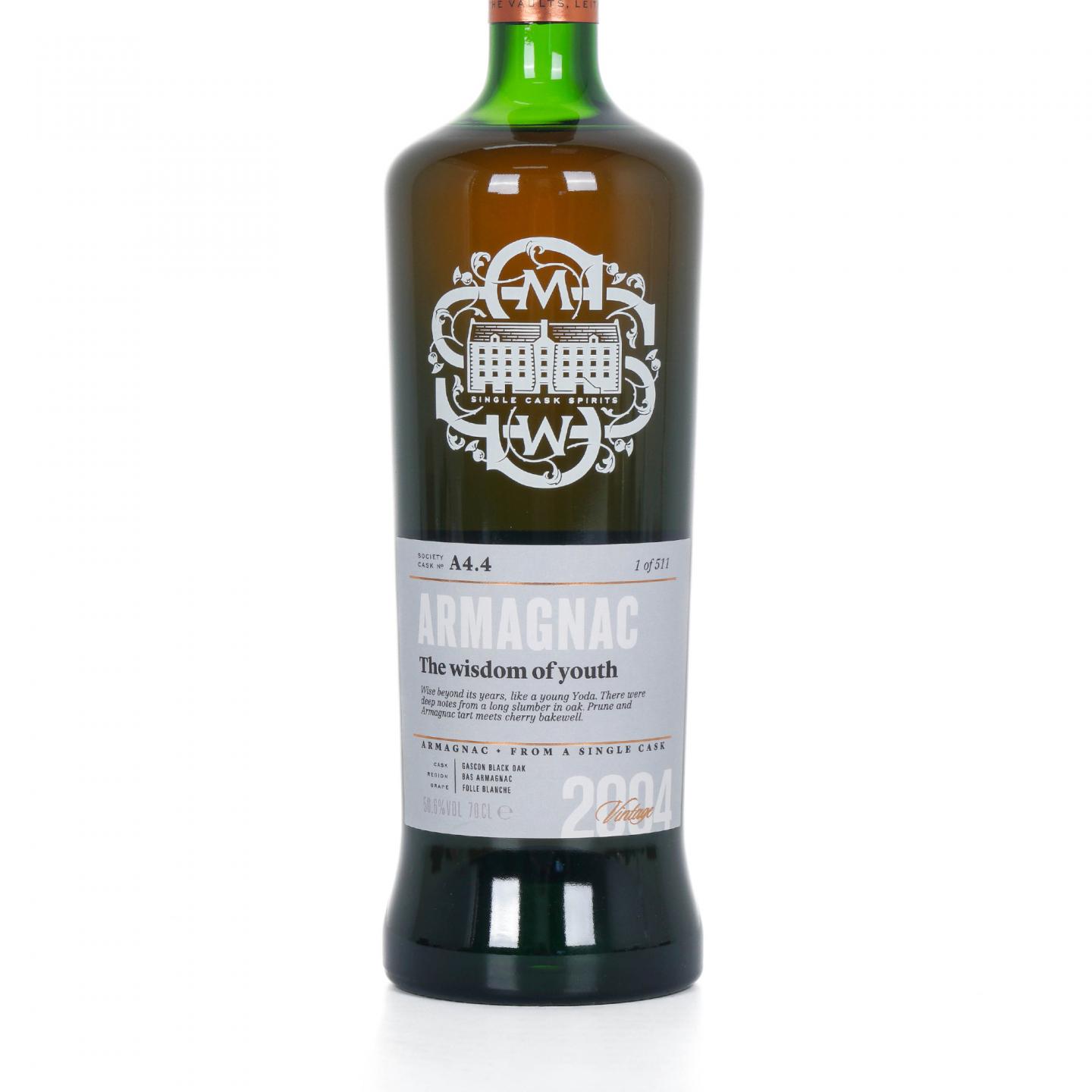 SMWS A4.4 2004 雅文邑 Bas Armagnac