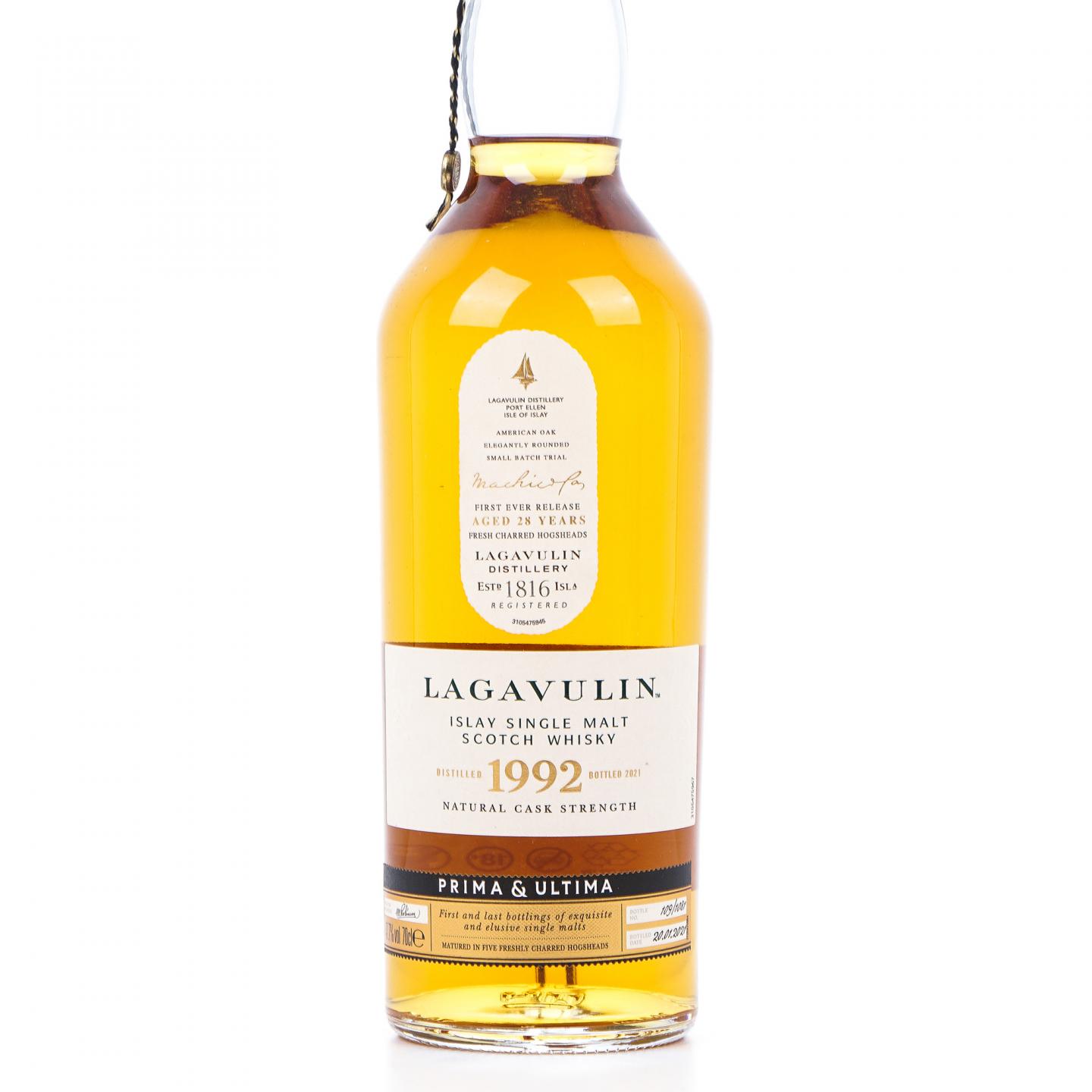 Lagavulin 乐加维林 28年 1992-2021 Prima & Ultima 行货