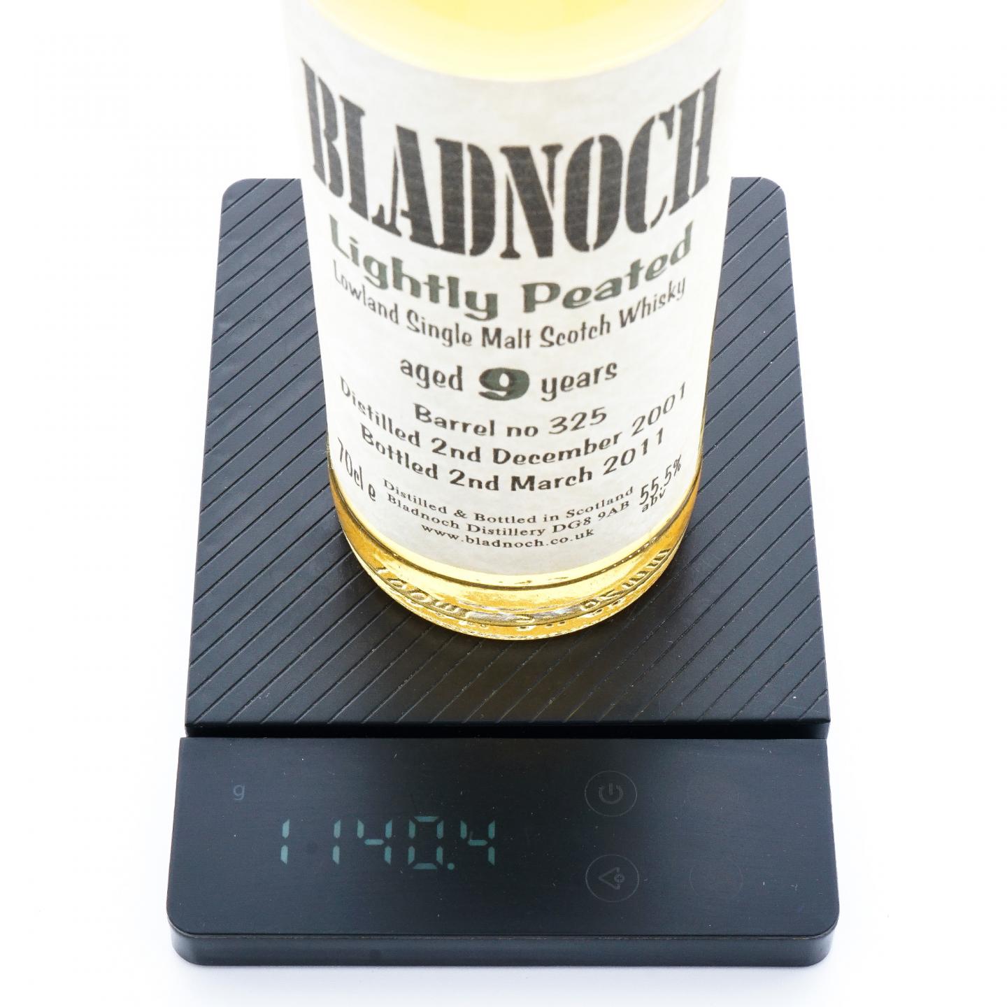 Bladnoch 磐火 9年 2001-2011 Lightly Peated
