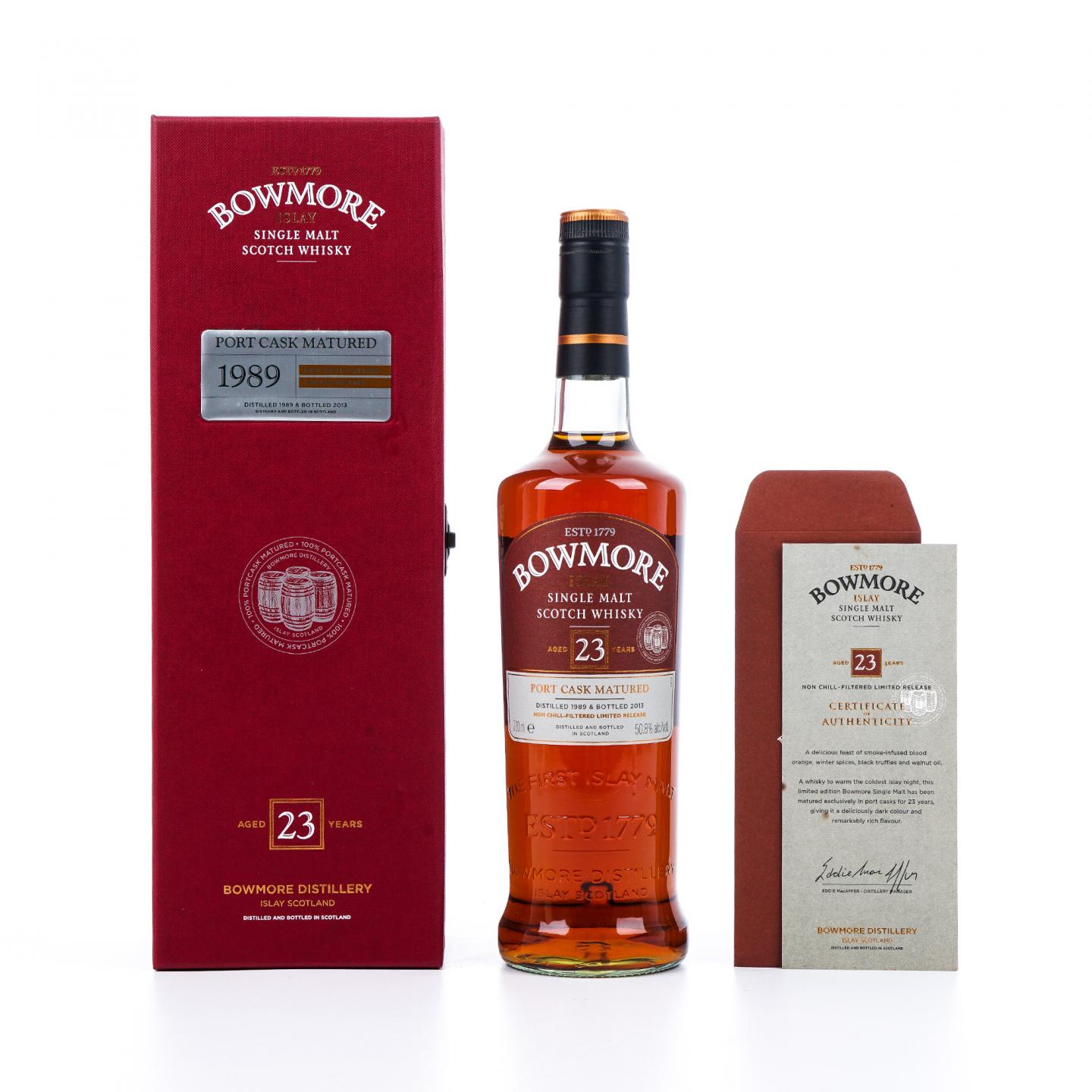 Bowmore 波摩 23年 1989-2013 波特桶