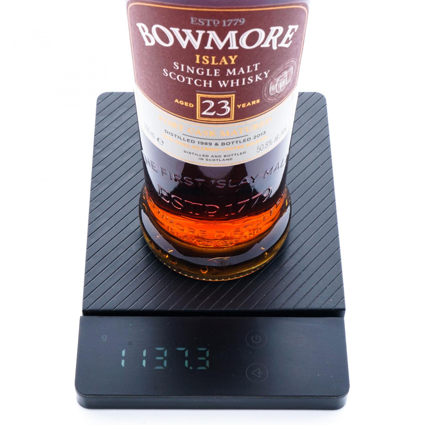 Bowmore 波摩 23年 1989-2013 波特桶
