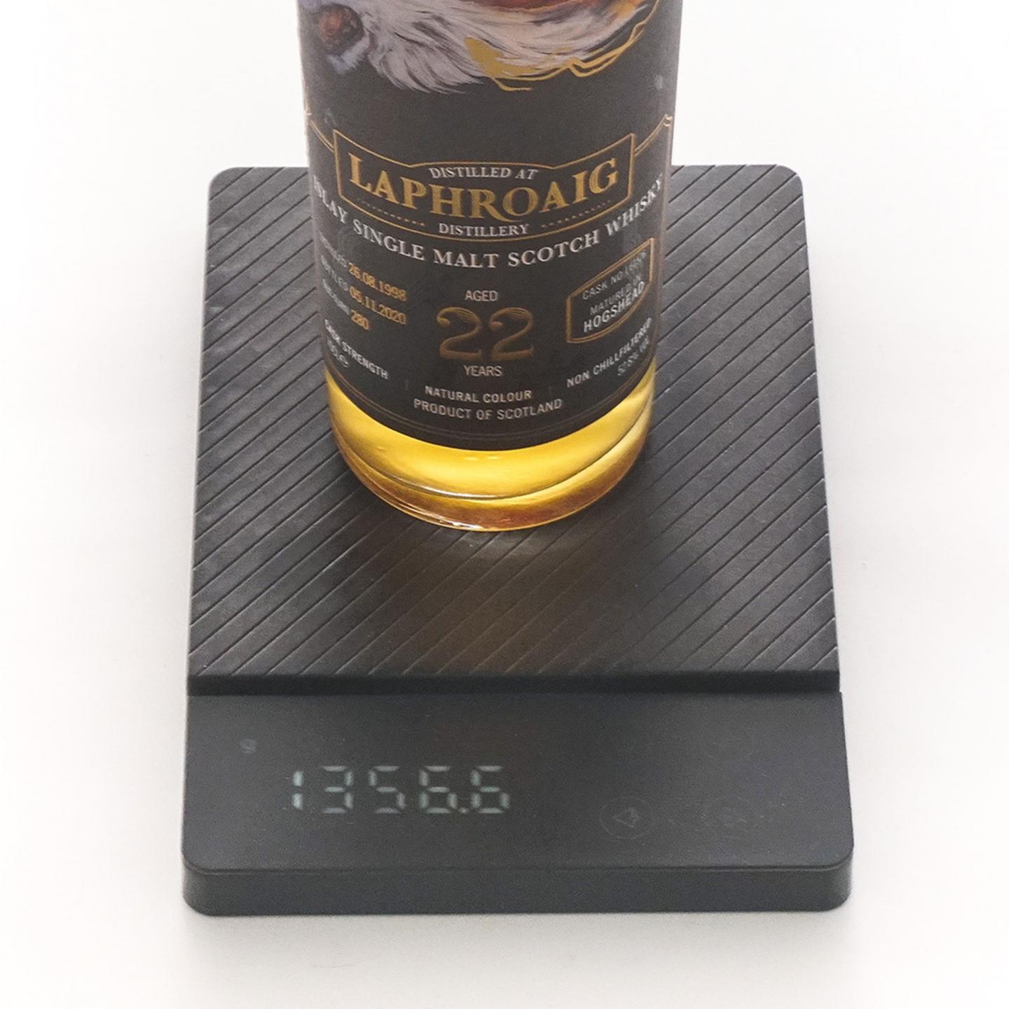Laphroaig 拉弗格 22年 1998-2020 NSpS 桶强