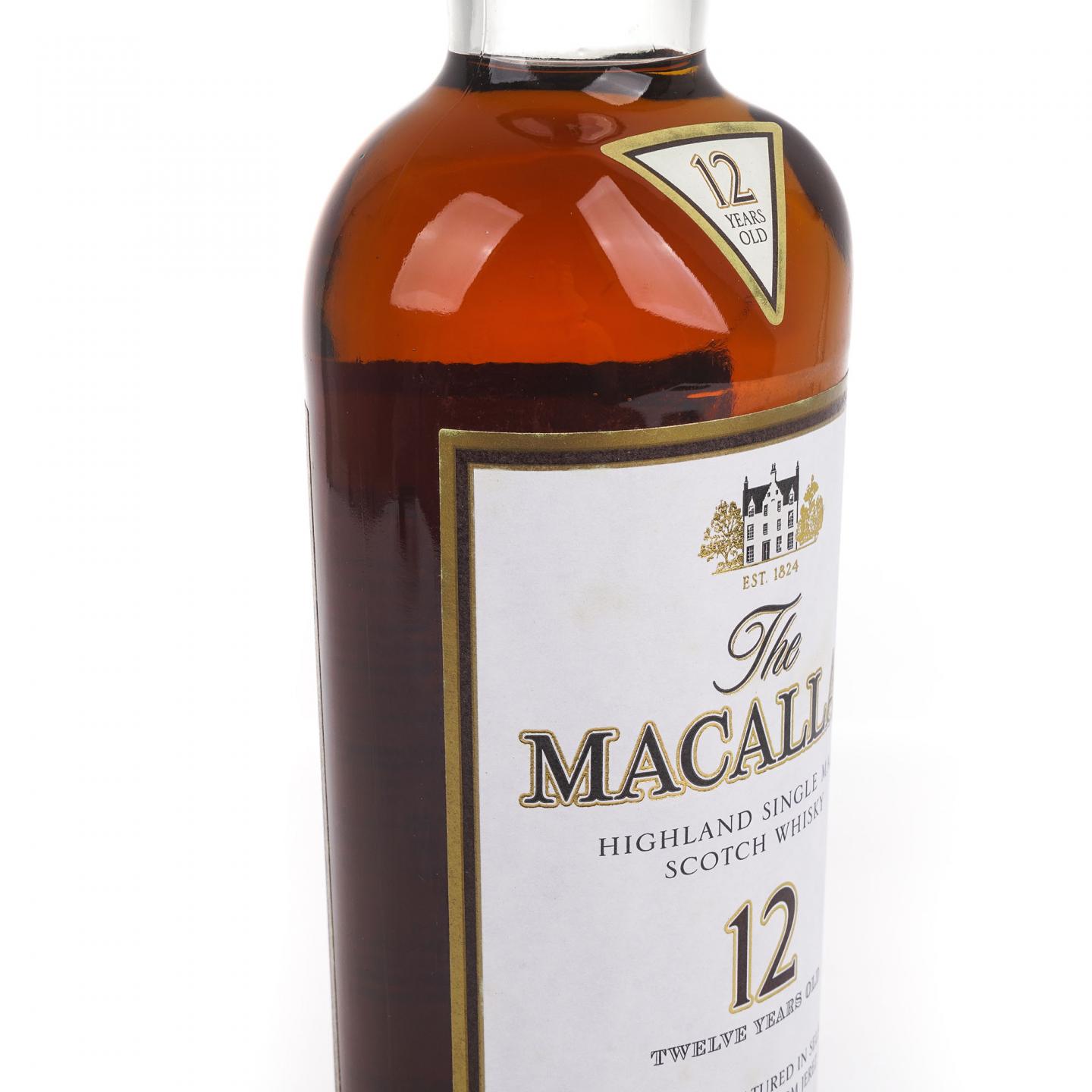 Macallan 麦卡伦 12年 雪莉桶 700ML
