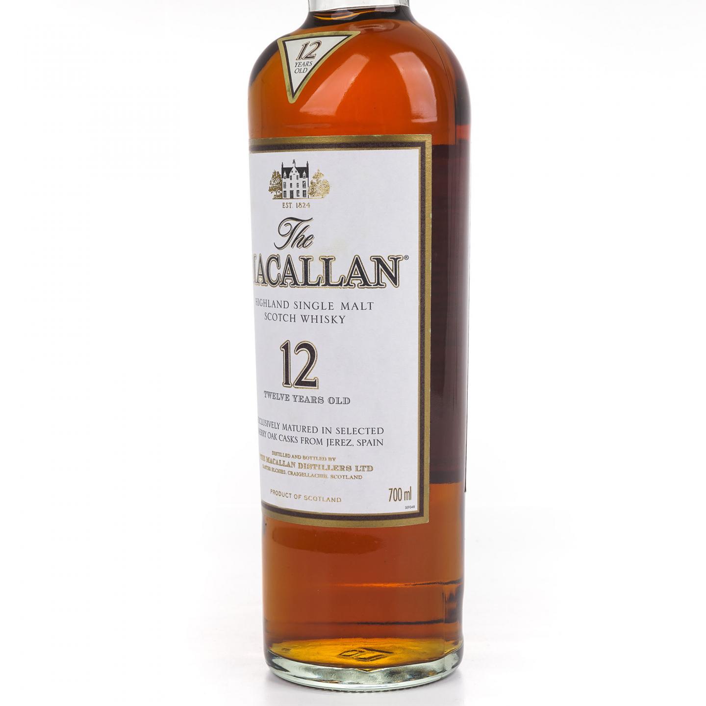 Macallan 麦卡伦 12年 雪莉桶 700ML