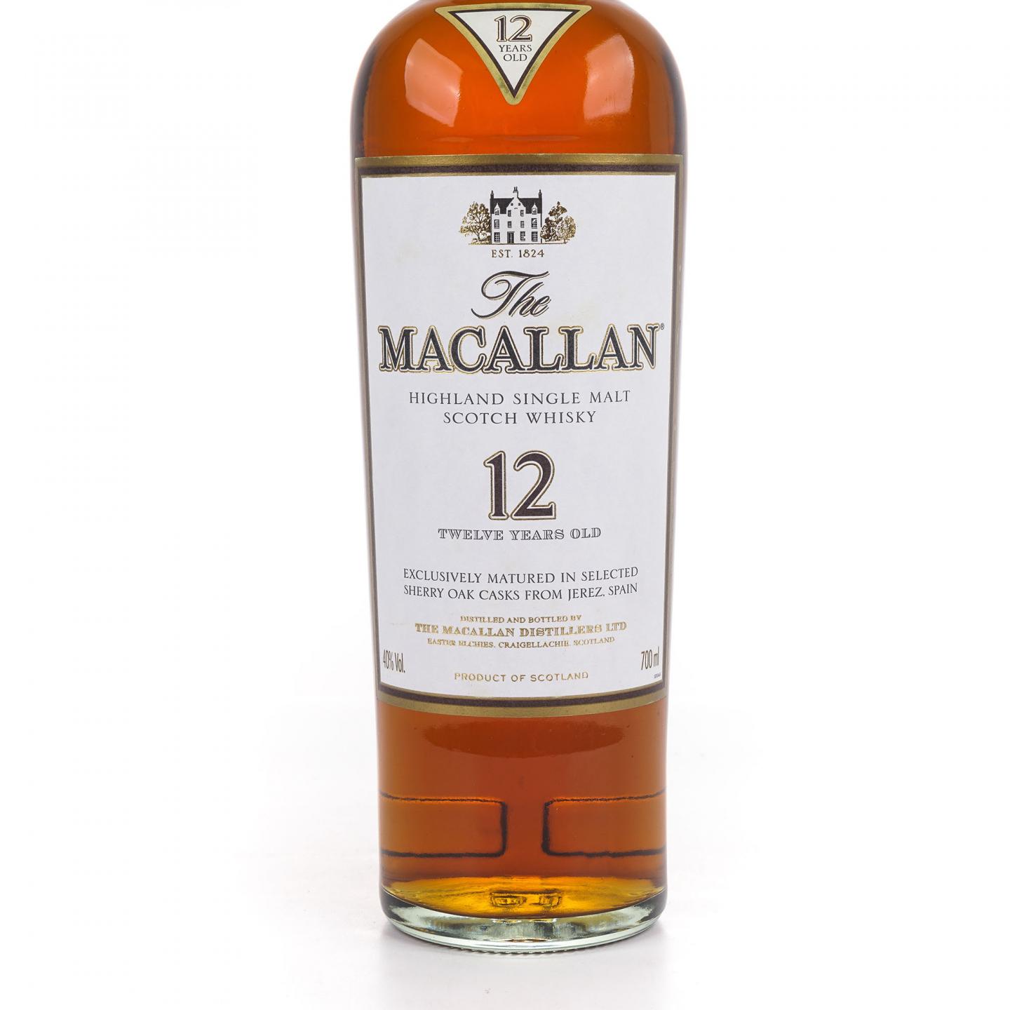 Macallan 麦卡伦 12年 雪莉桶 700ML
