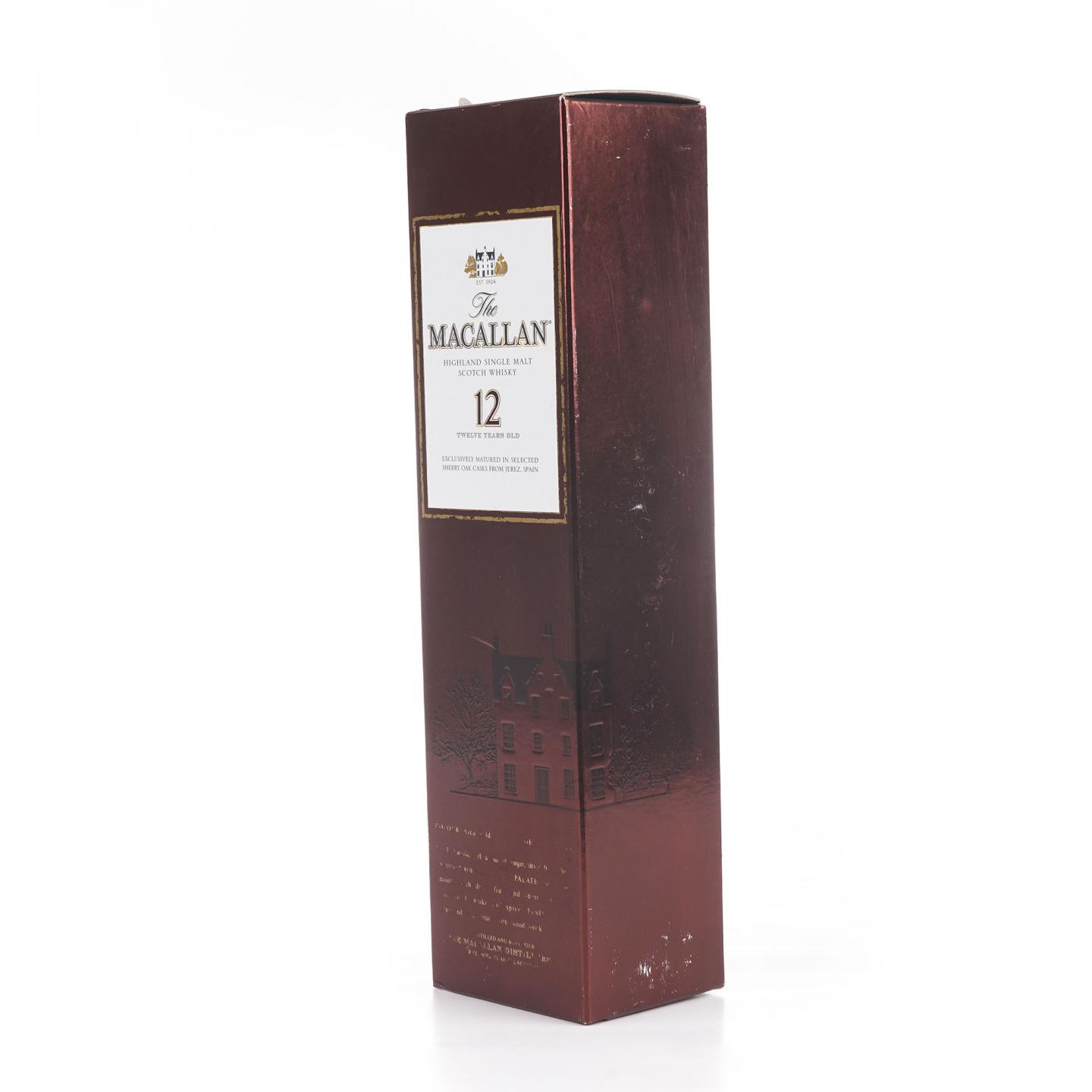 Macallan 麦卡伦 12年 雪莉桶 700ML