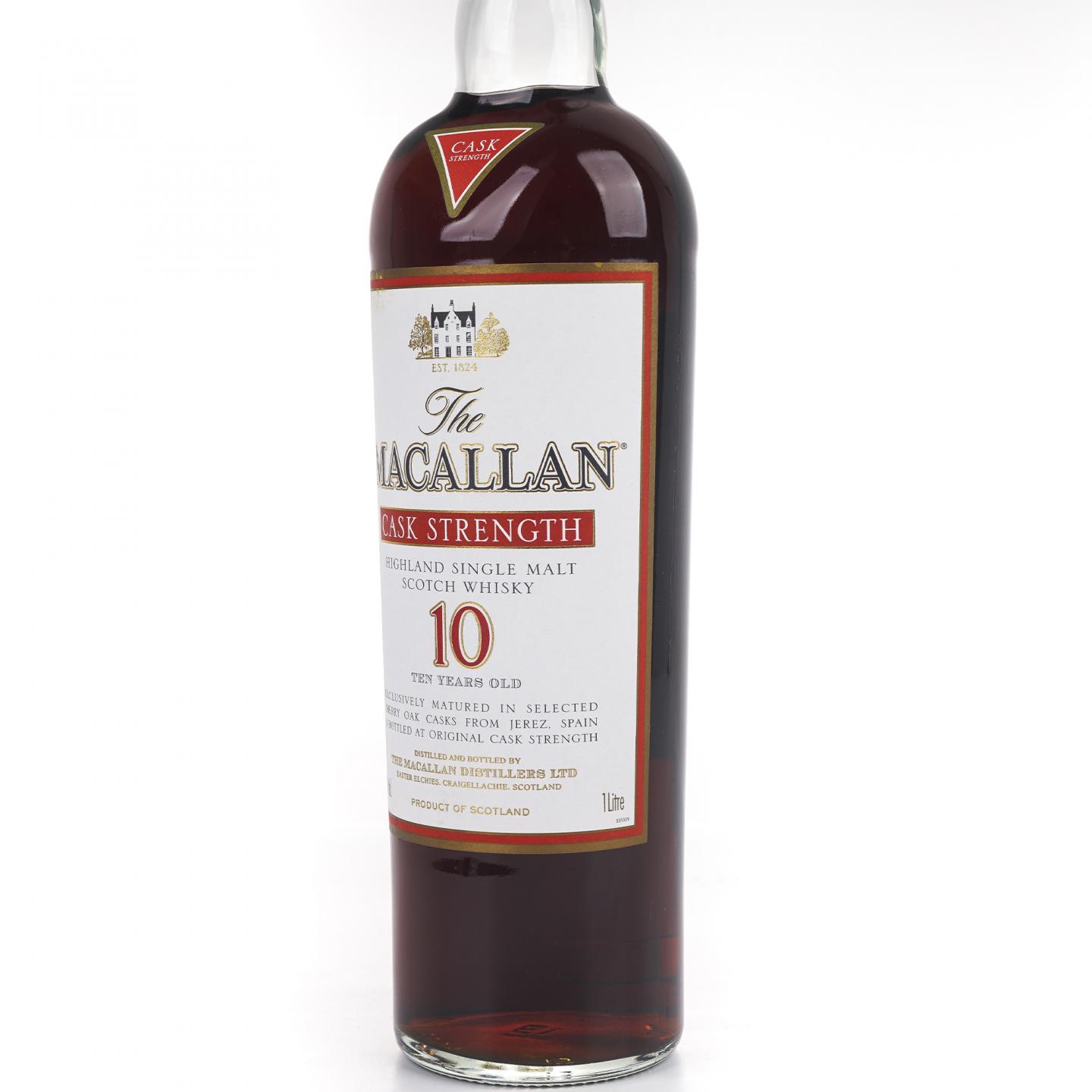Macallan 麦卡伦 10年 桶强 1000ml 59.3%vol.
