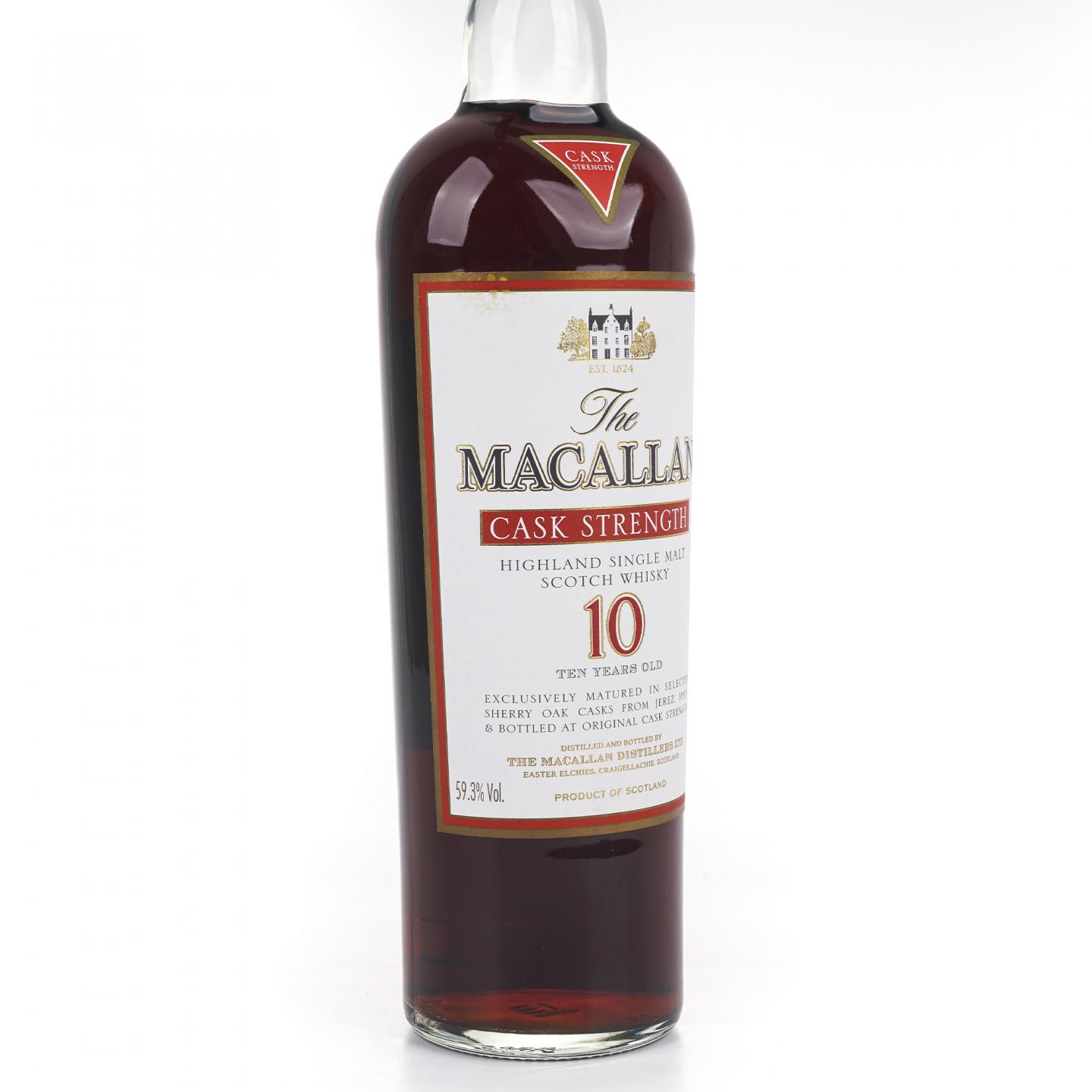 Macallan 麦卡伦 10年 桶强 1000ml 59.3%vol.