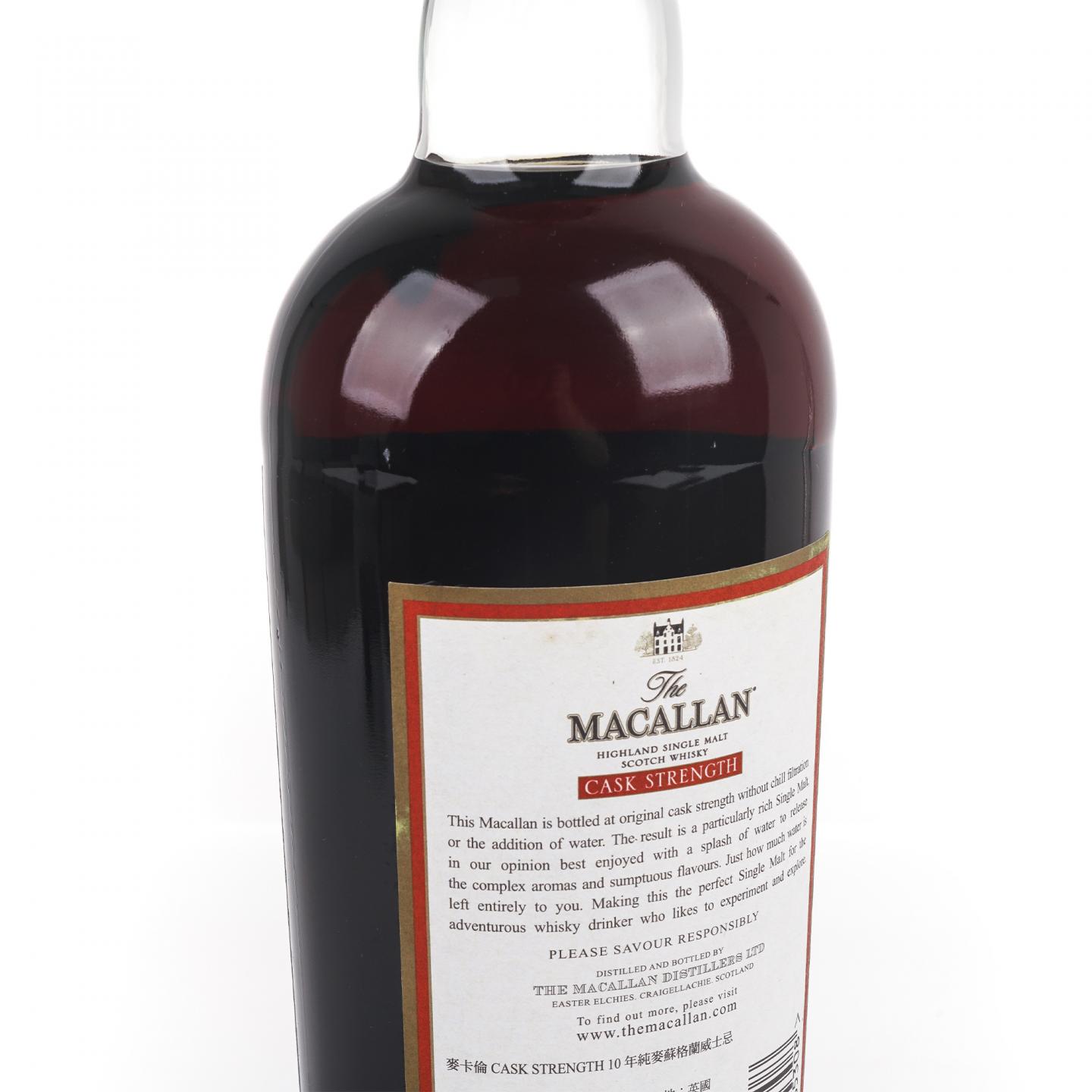 Macallan 麦卡伦 10年 桶强 1000ml 59.3%vol.