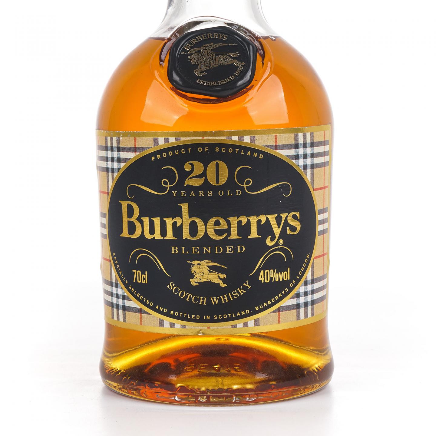 Burberrys’ 20年 调和