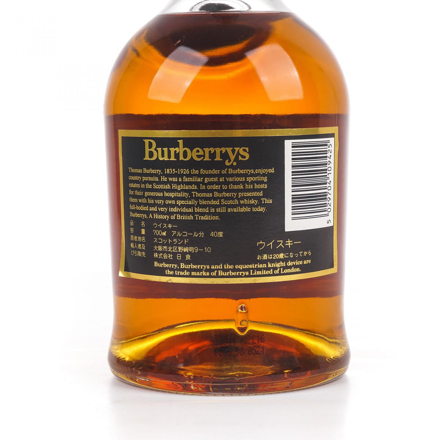Burberrys’ 20年 调和