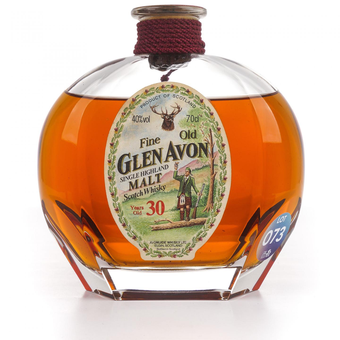 Glen Avon 格兰雅芳 30年 水晶瓶