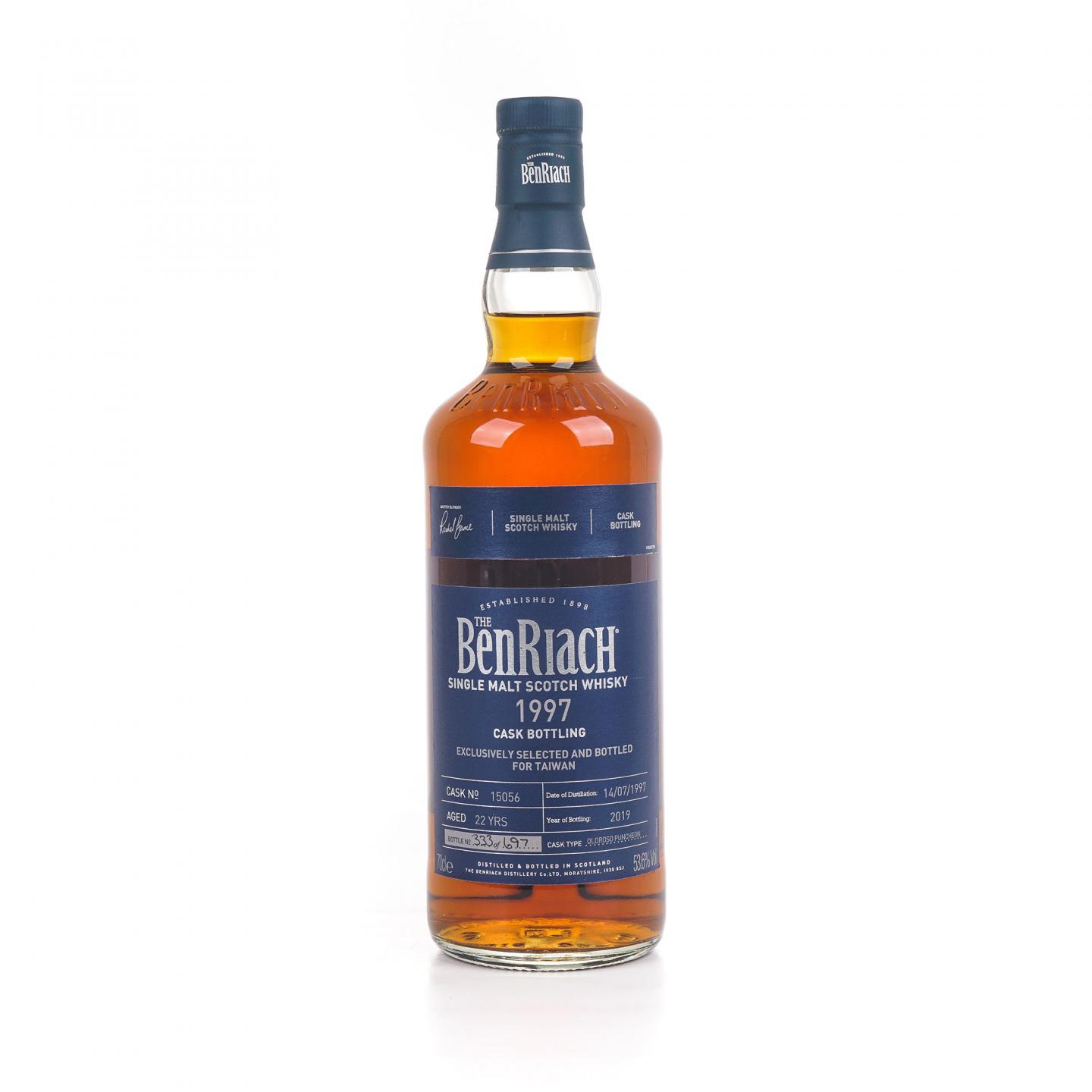 BenRiach 本利亚克 22年 1997-2019 雪莉桶#15056