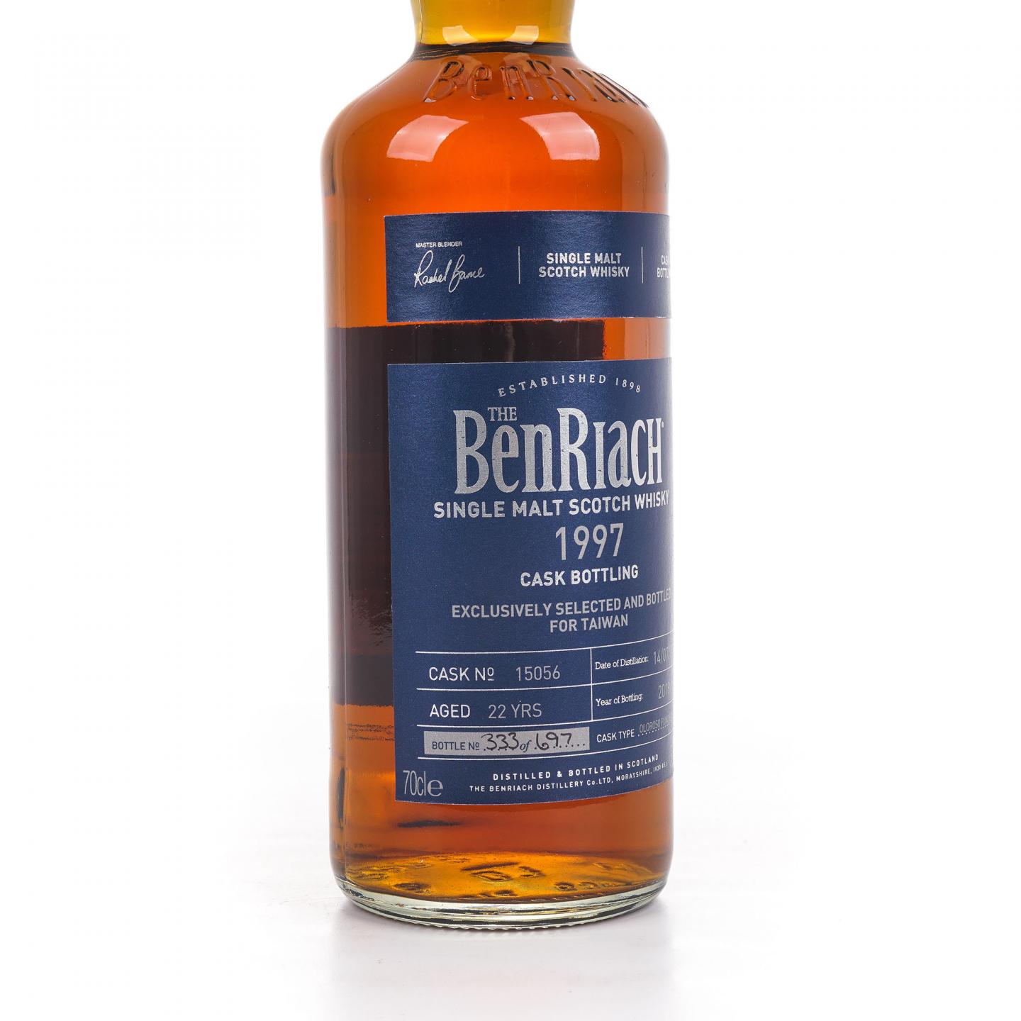 BenRiach 本利亚克 22年 1997-2019 雪莉桶#15056