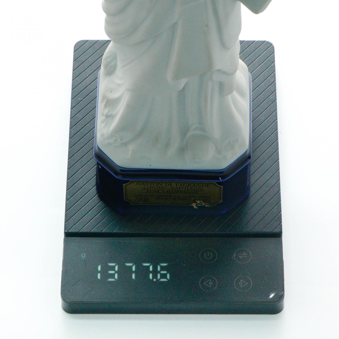 Gaston de Lagrange 拿破仑 干邑 自由女神像 瓷瓶 750ml