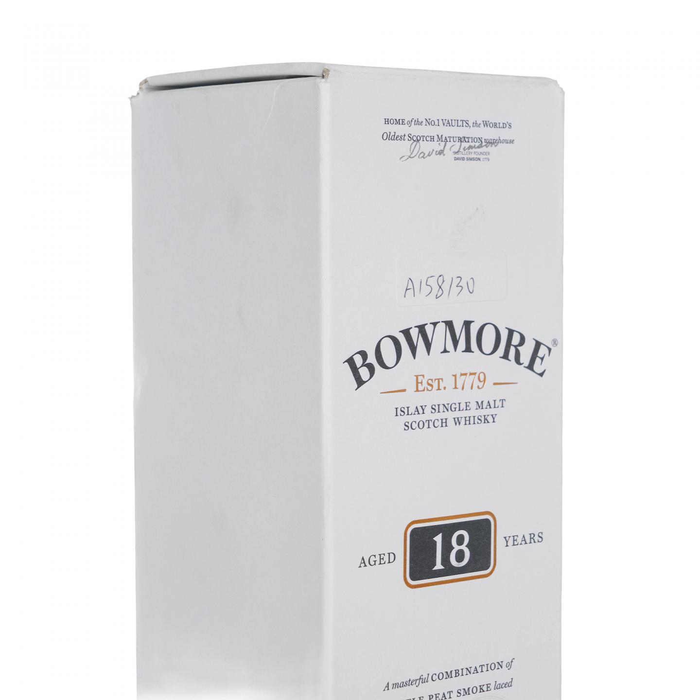 Bowmore 波摩 18年  单麦