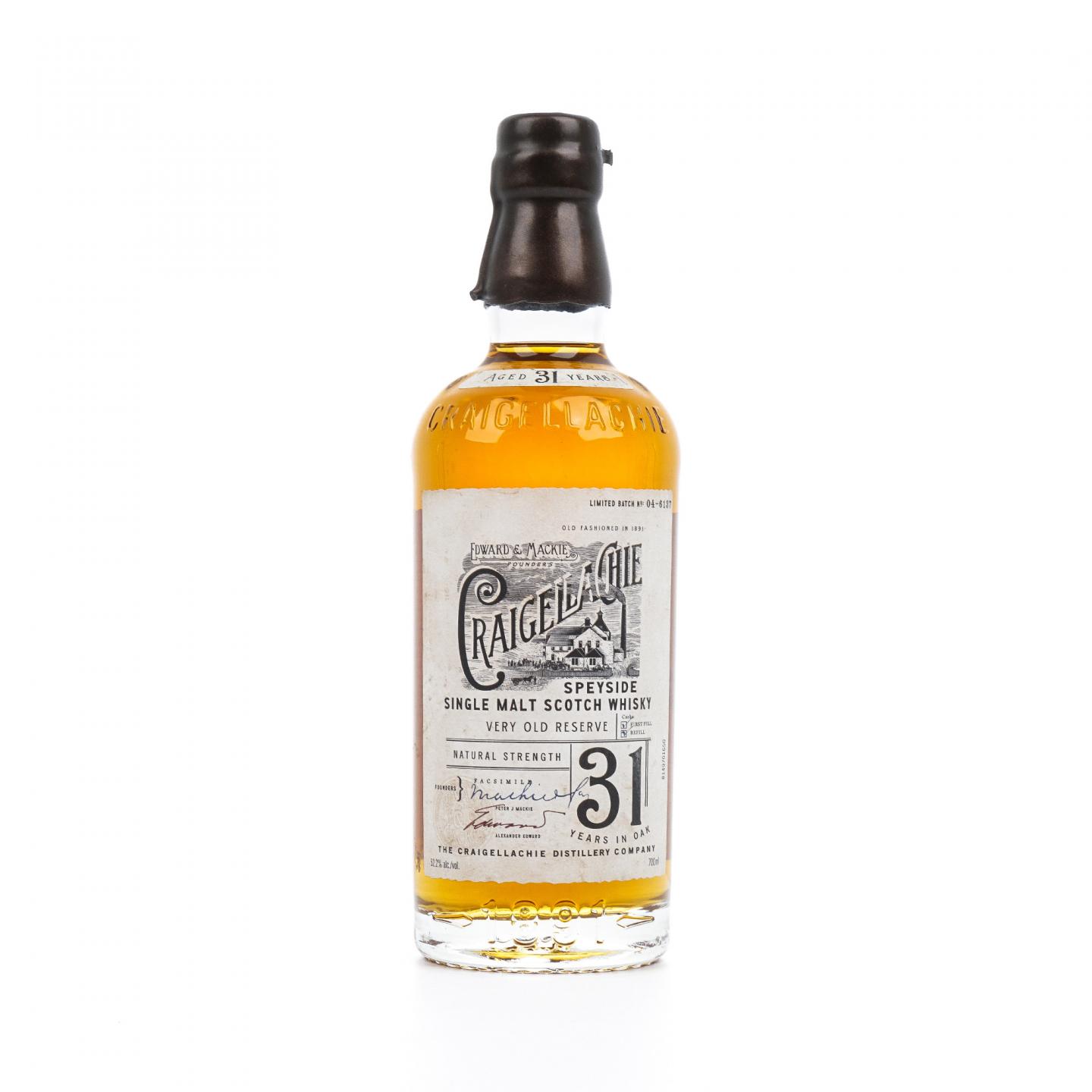 Craigellachie 克莱拉奇 31年 Very Old Reserve 桶强