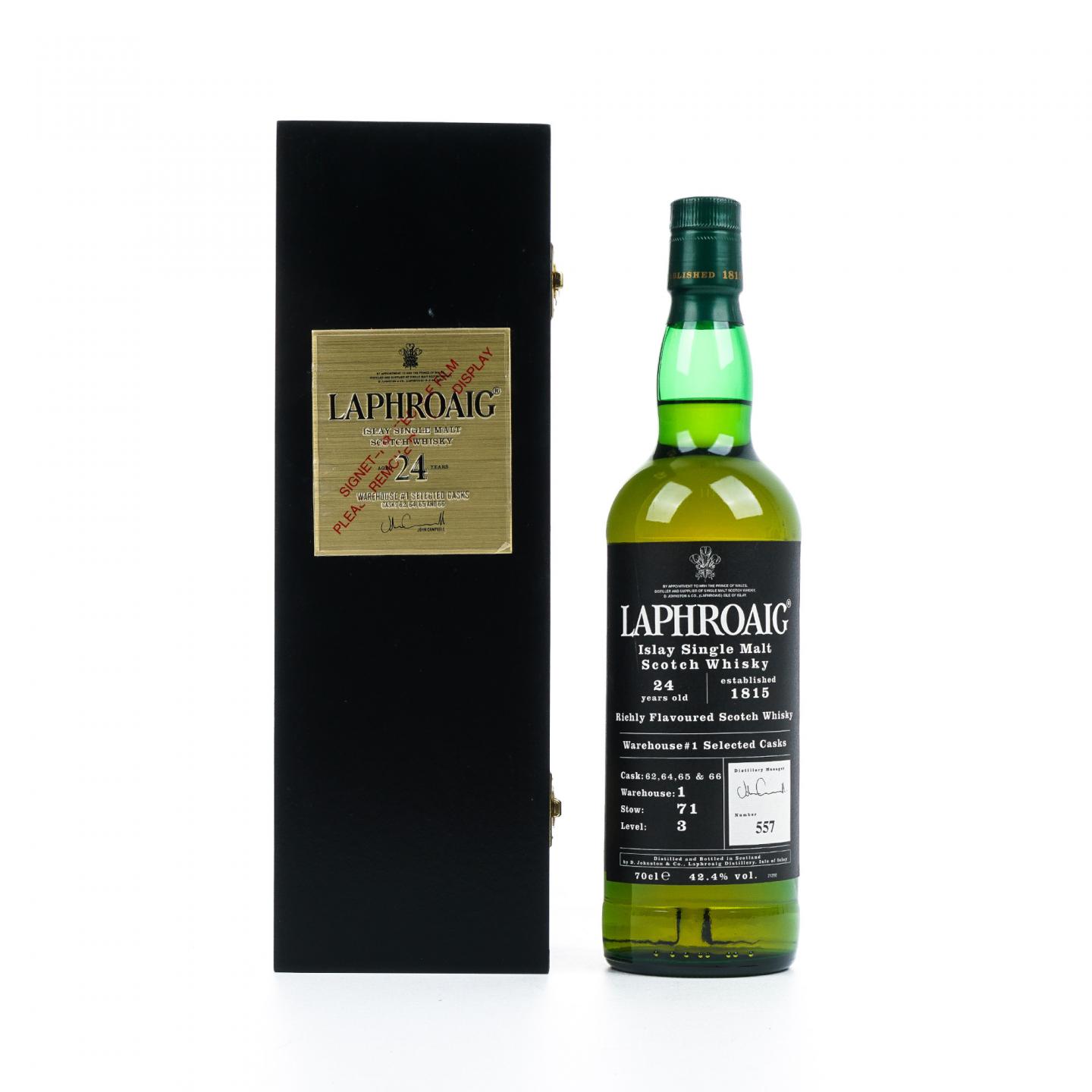 Laphroaig 拉弗格 24年 Warehouse #1