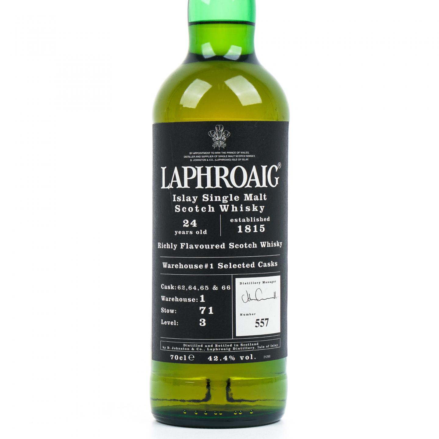 Laphroaig 拉弗格 24年 Warehouse #1