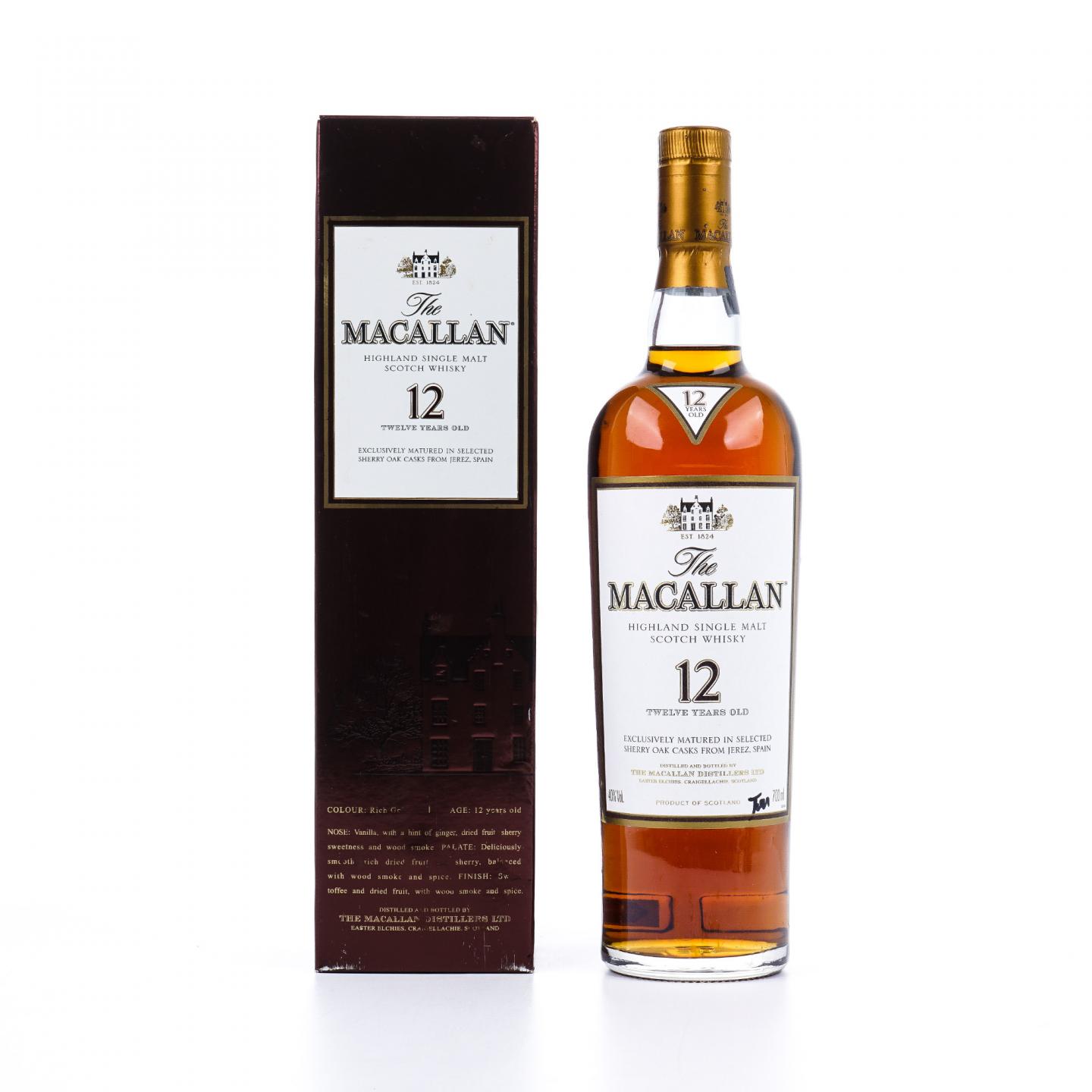 Macallan 麦卡伦 12年 雪莉桶 40%