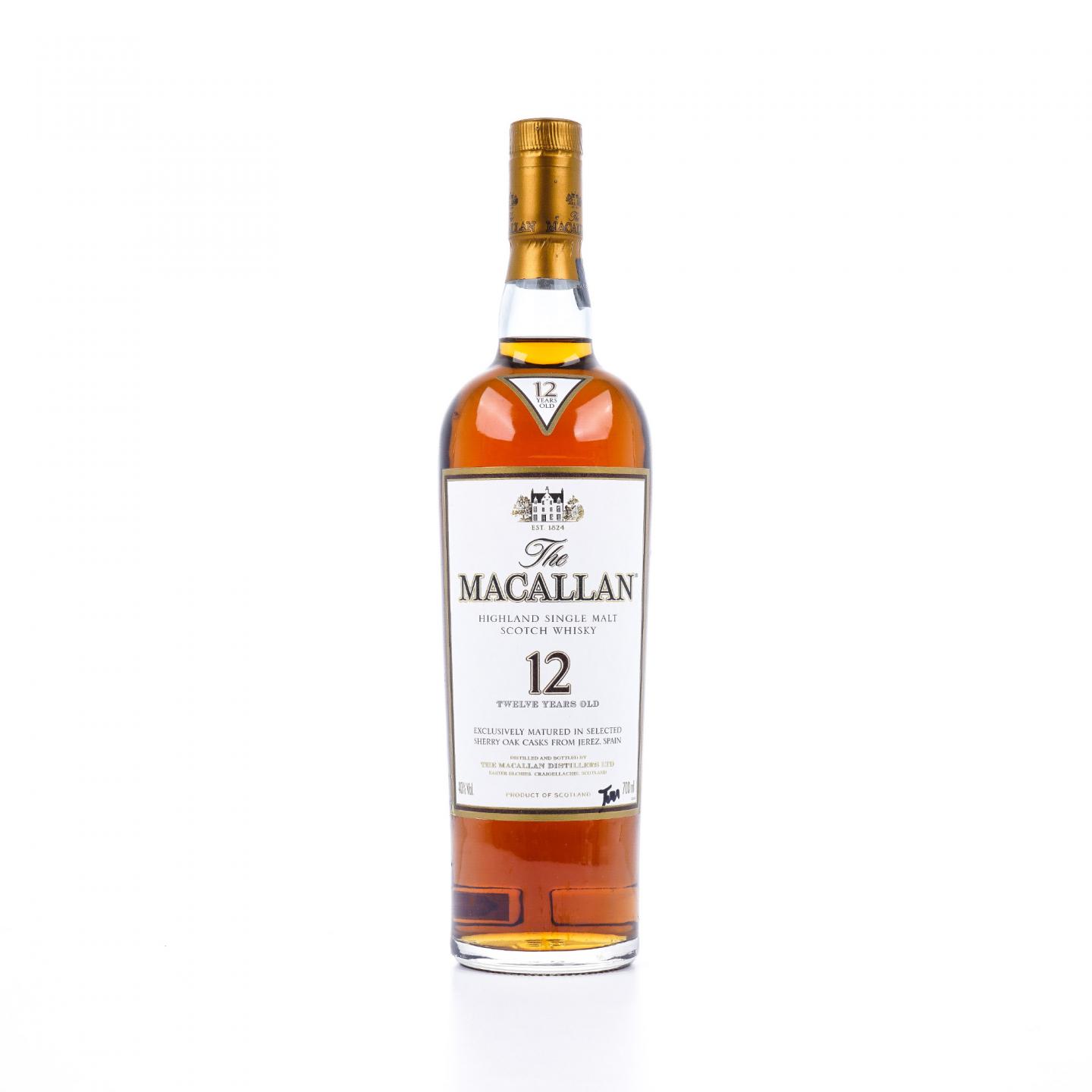 Macallan 麦卡伦 12年 雪莉桶 40%