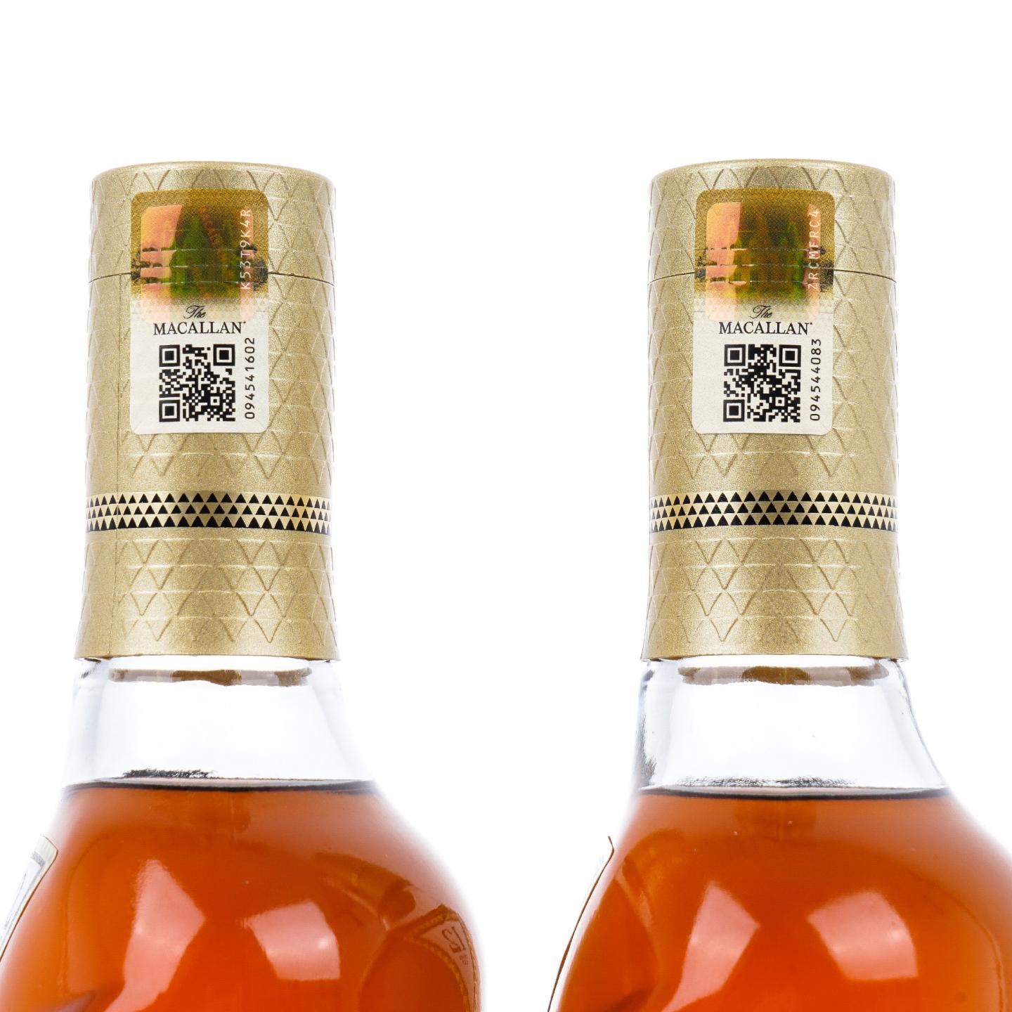 【附X光图】Macallan 麦卡伦 12年 2024 雪莉桶 2瓶组 行货