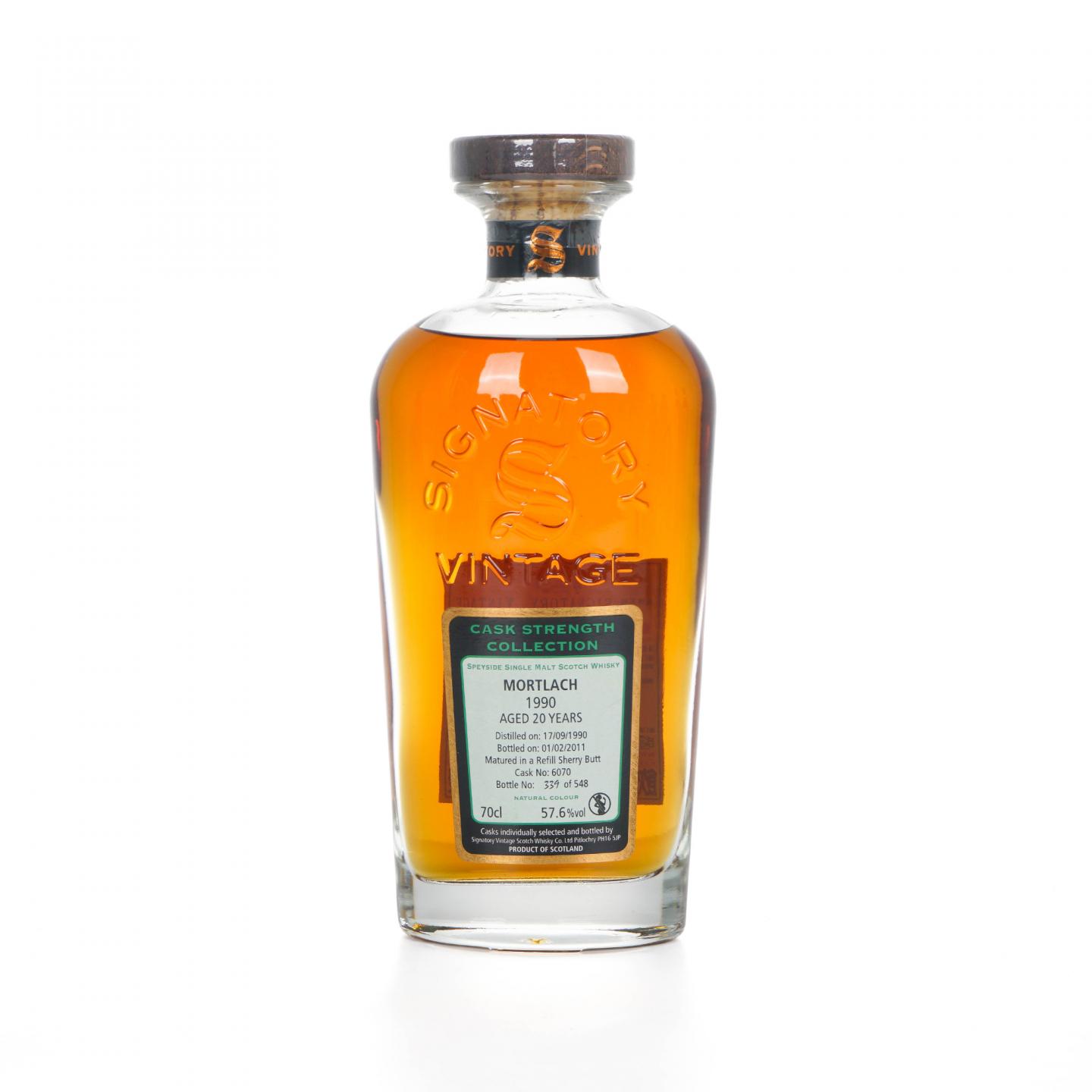 Mortlach 慕赫 20年 1990-2011 SV 雪莉桶#6070 桶强