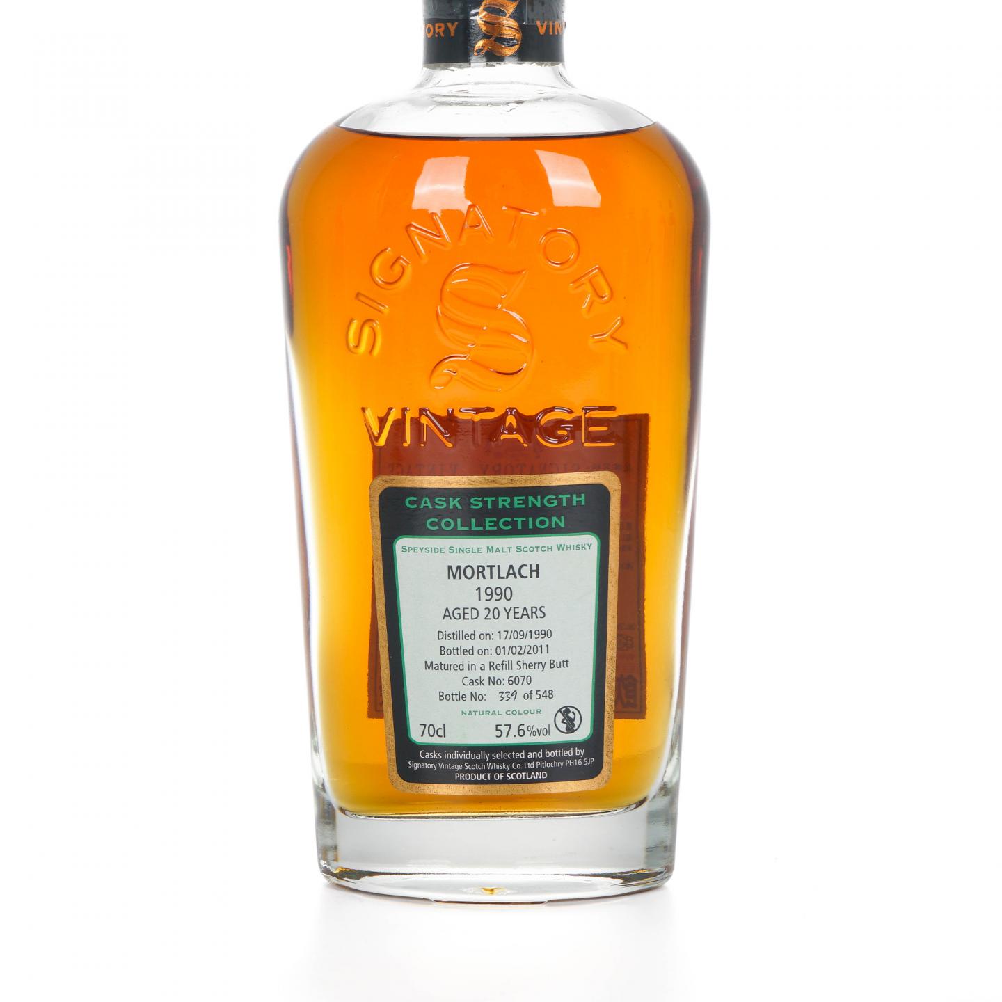 Mortlach 慕赫 20年 1990-2011 SV 雪莉桶#6070 桶强