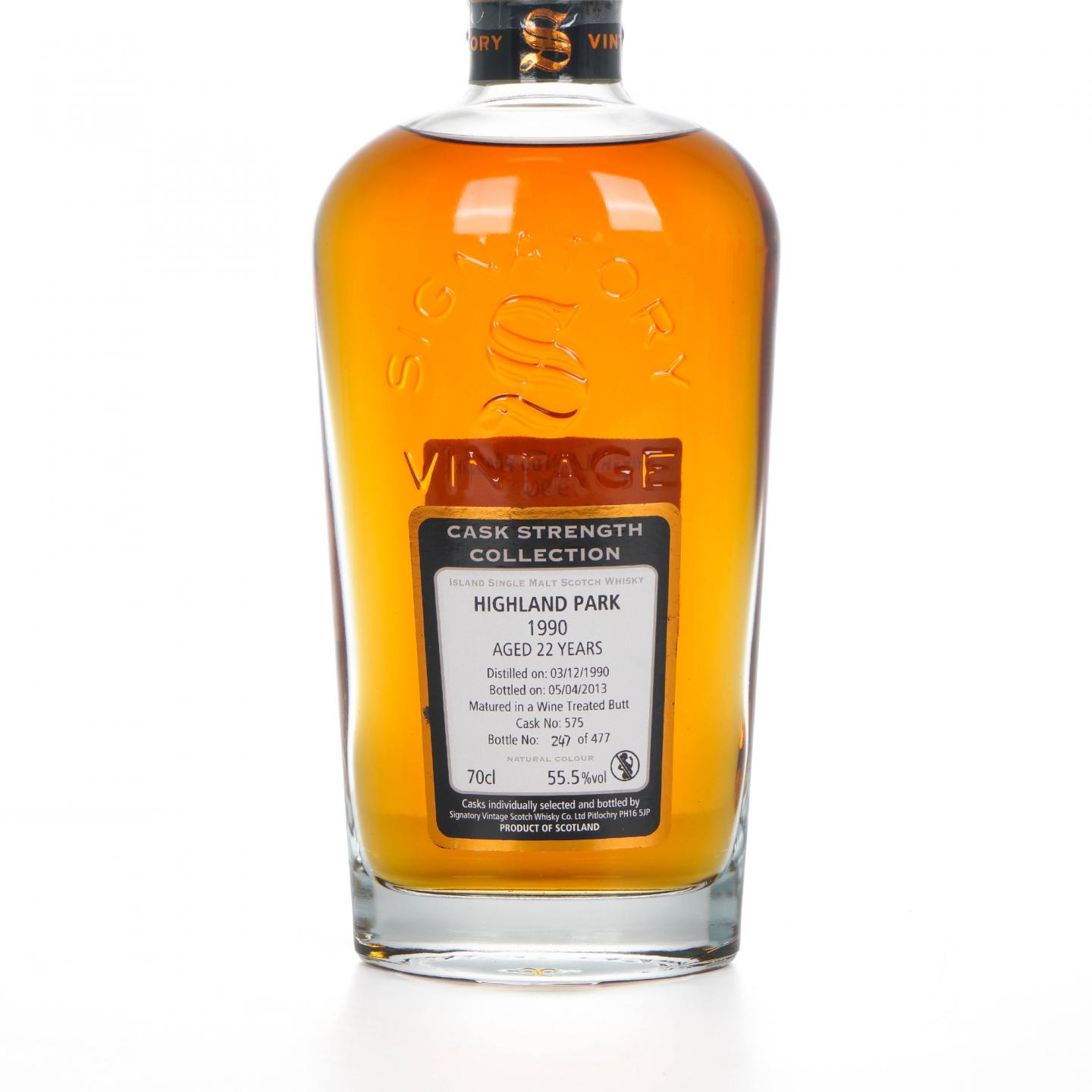Highland Park 高原骑士 22年 1990-2013 SV 桶强